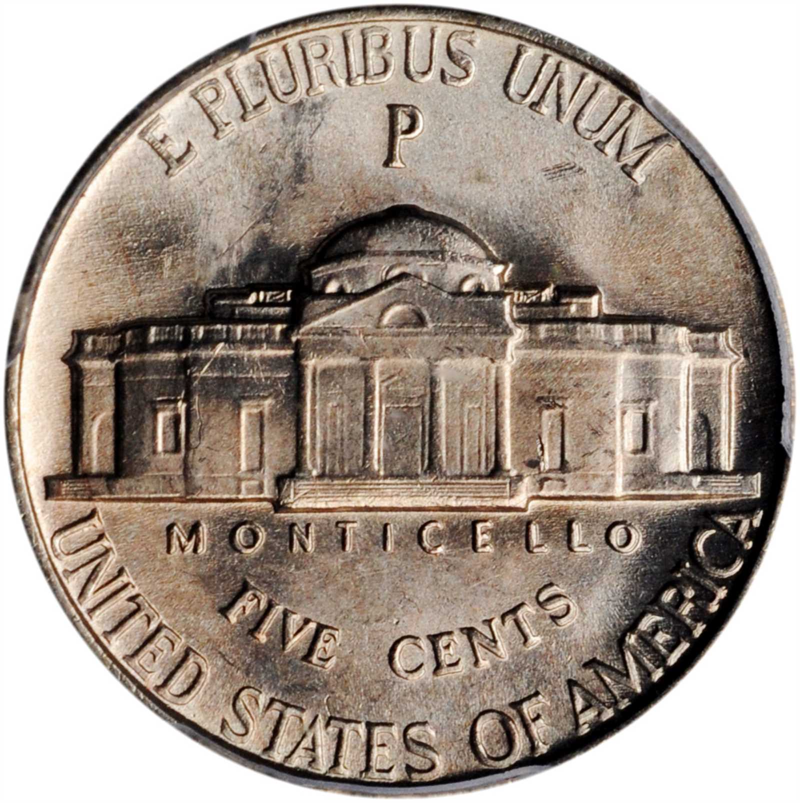1945-P 5c Silver, Triple Die Reverse, FS-803 MS FS MS66 FS thumbnail 2