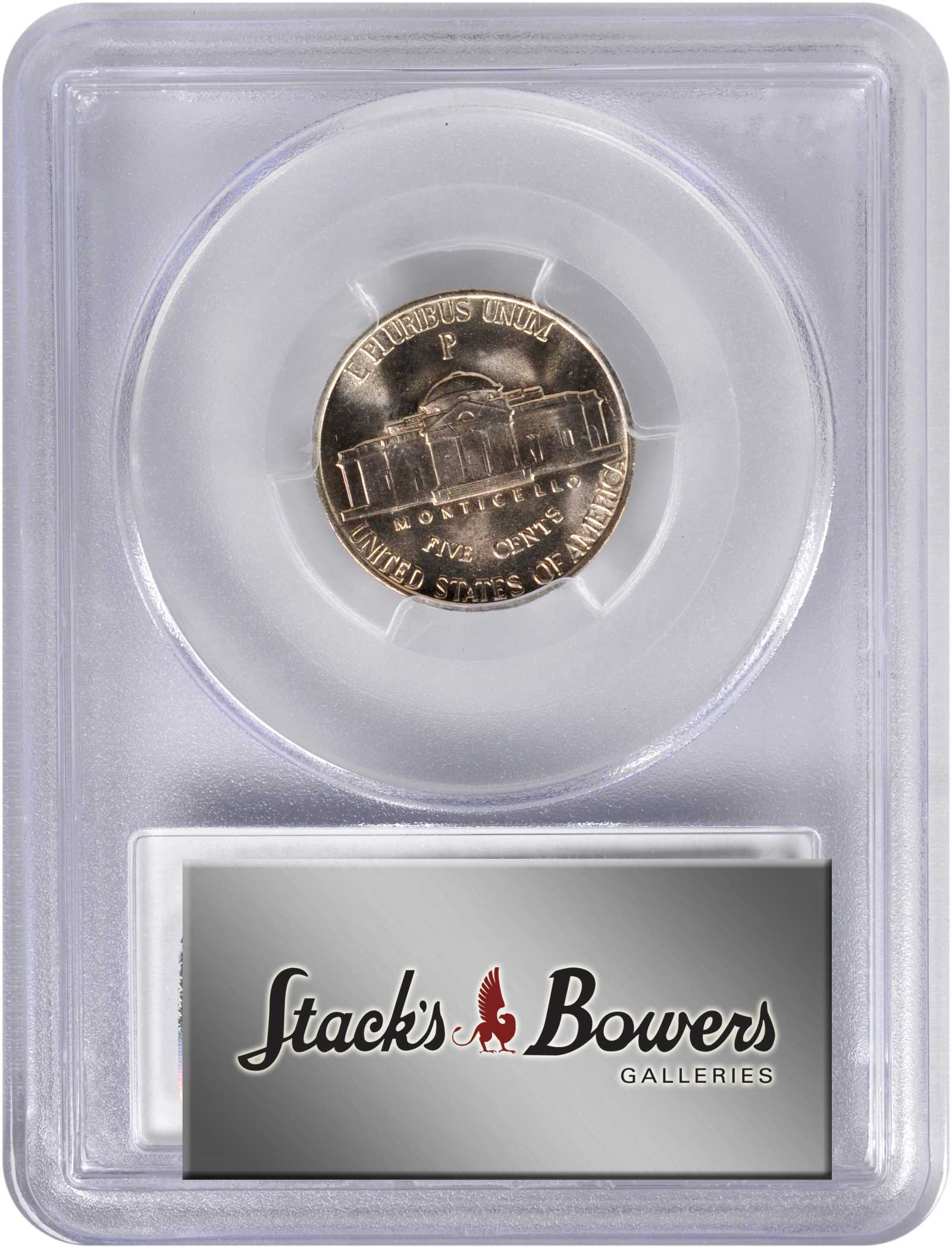 1945-P 5c Silver, Triple Die Reverse, FS-803 MS FS MS66 FS thumbnail 4