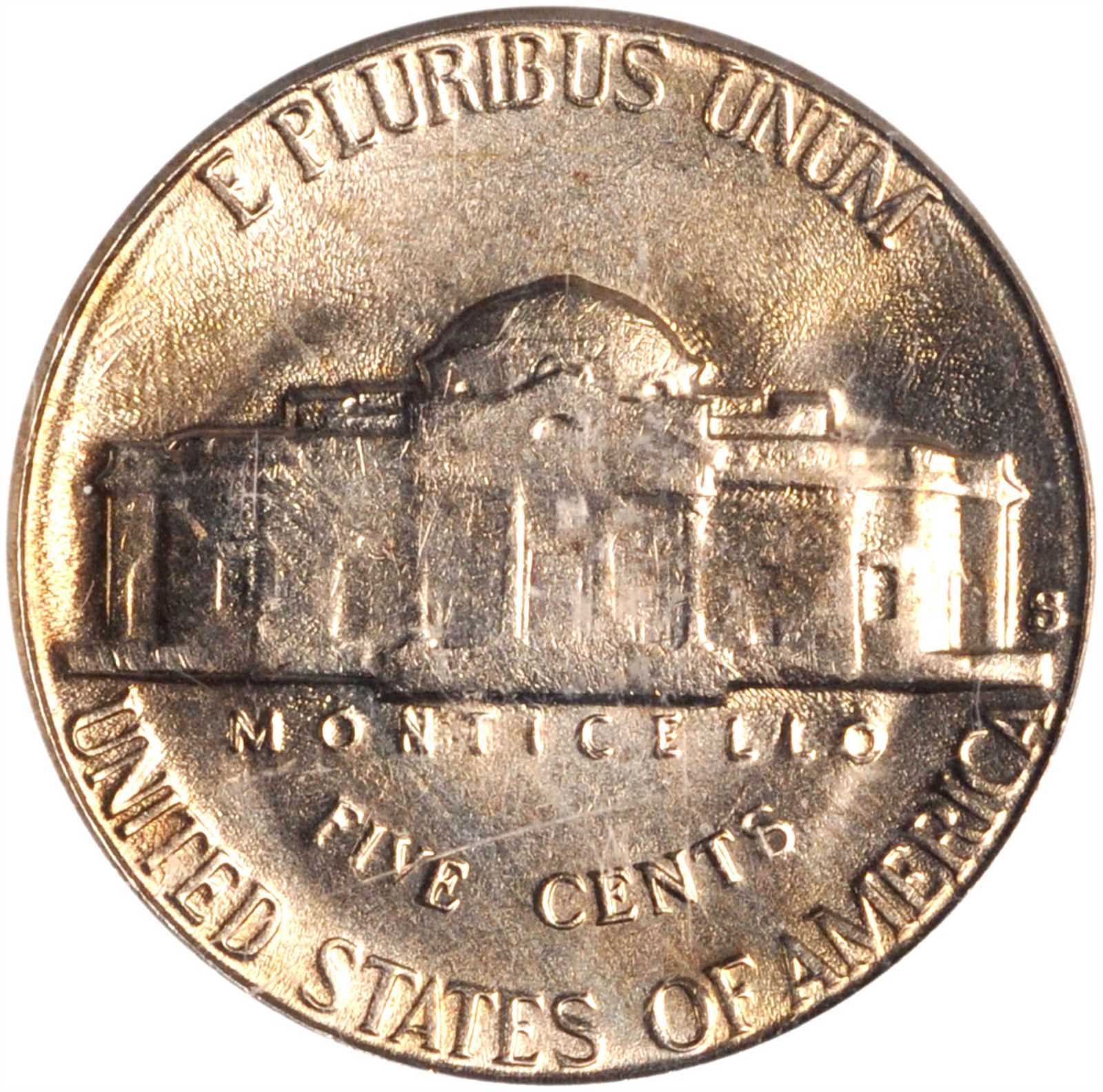 1954-S/D 5c Overmintmark, FS-501 AU50 thumbnail 15
