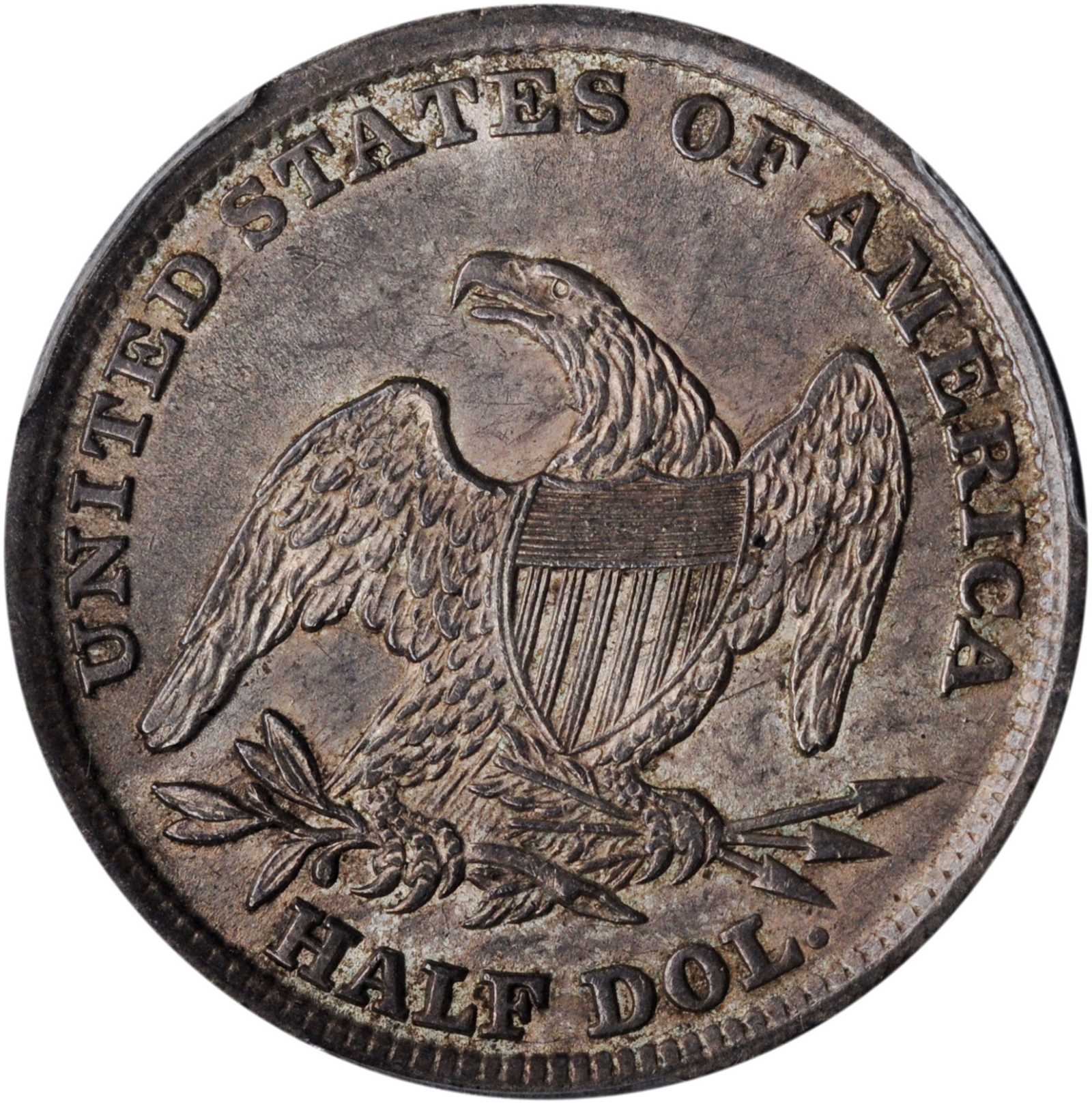 1838 50c Reeded Edge, GR-15 AG3 CAC thumbnail 9