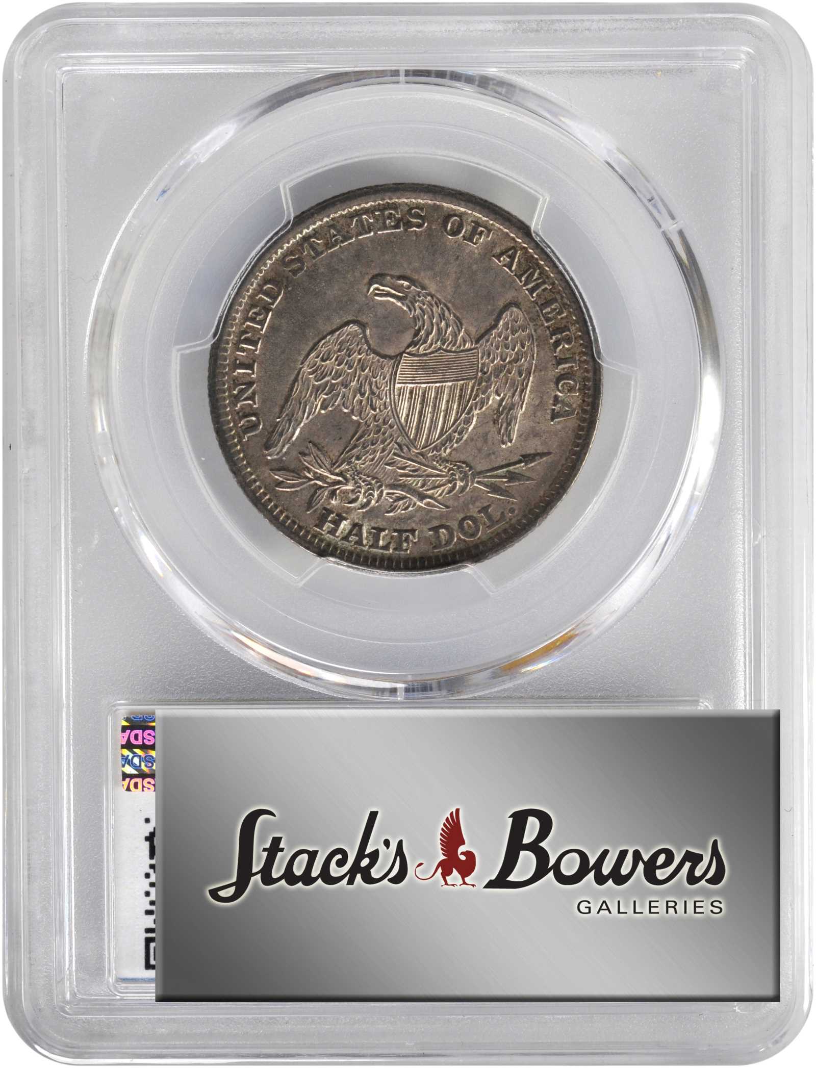 1838 50c Reeded Edge, GR-15 AG3 CAC thumbnail 11