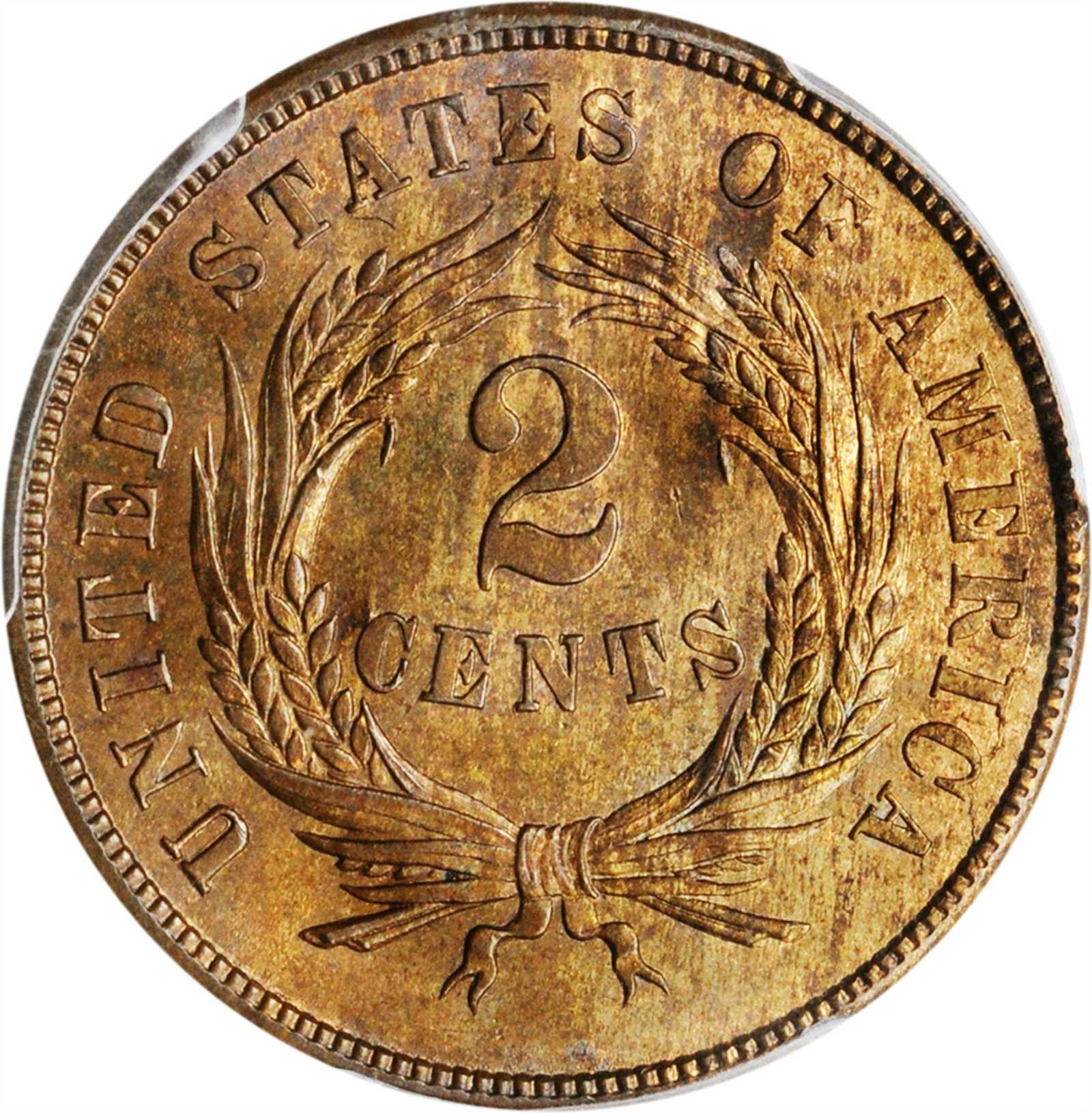 1865 2c Fancy 5 MS RB MS66 RB thumbnail 3
