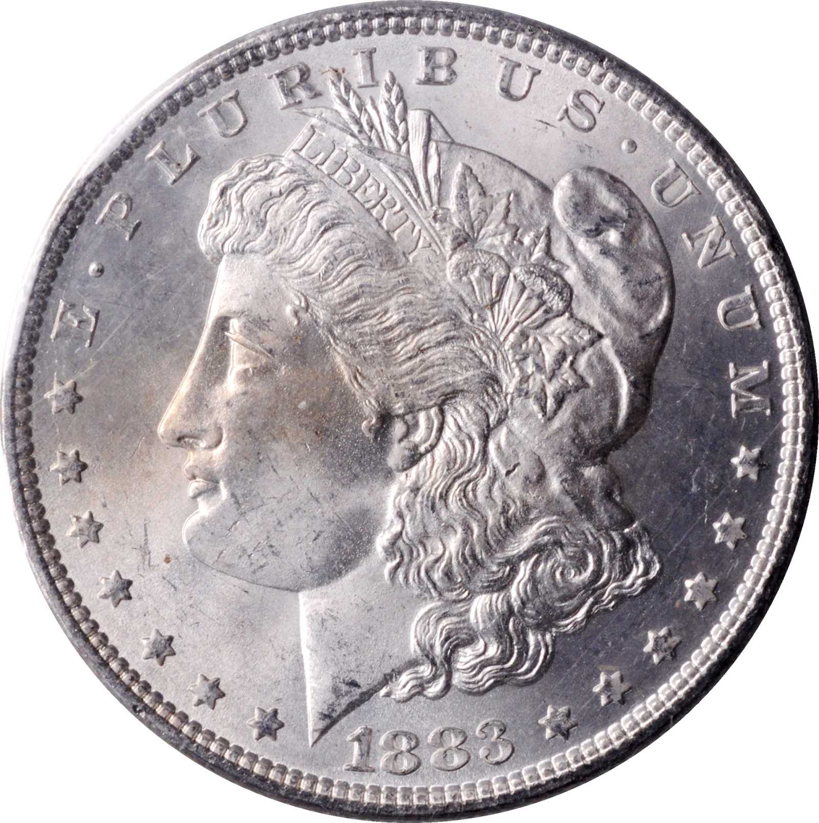 1883 GSA Morgan Silver Dollar. GSA Soft Pack. MS-66 (NGC).