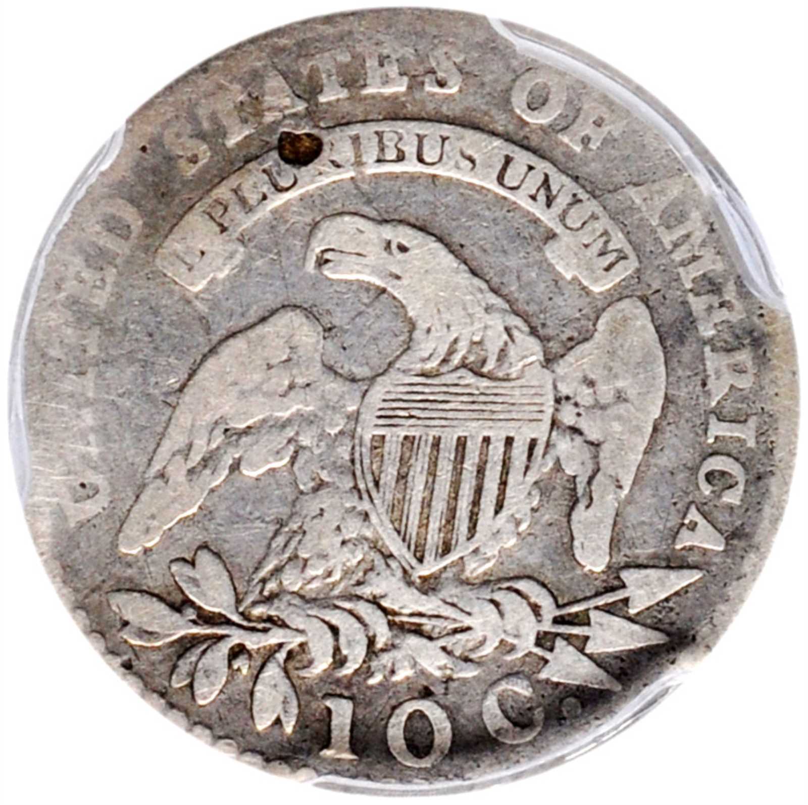 1811/09 10c Overdate, JR-1 G6 CAC thumbnail 11