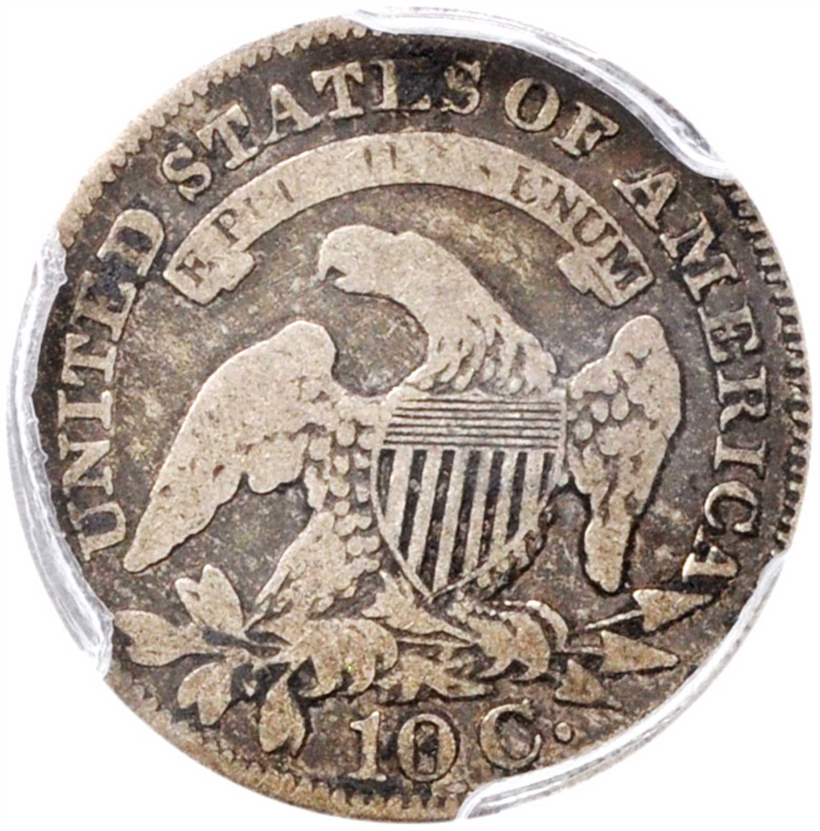 1828 10c Large Planchet, Large Date, JR-2 G6 thumbnail 7