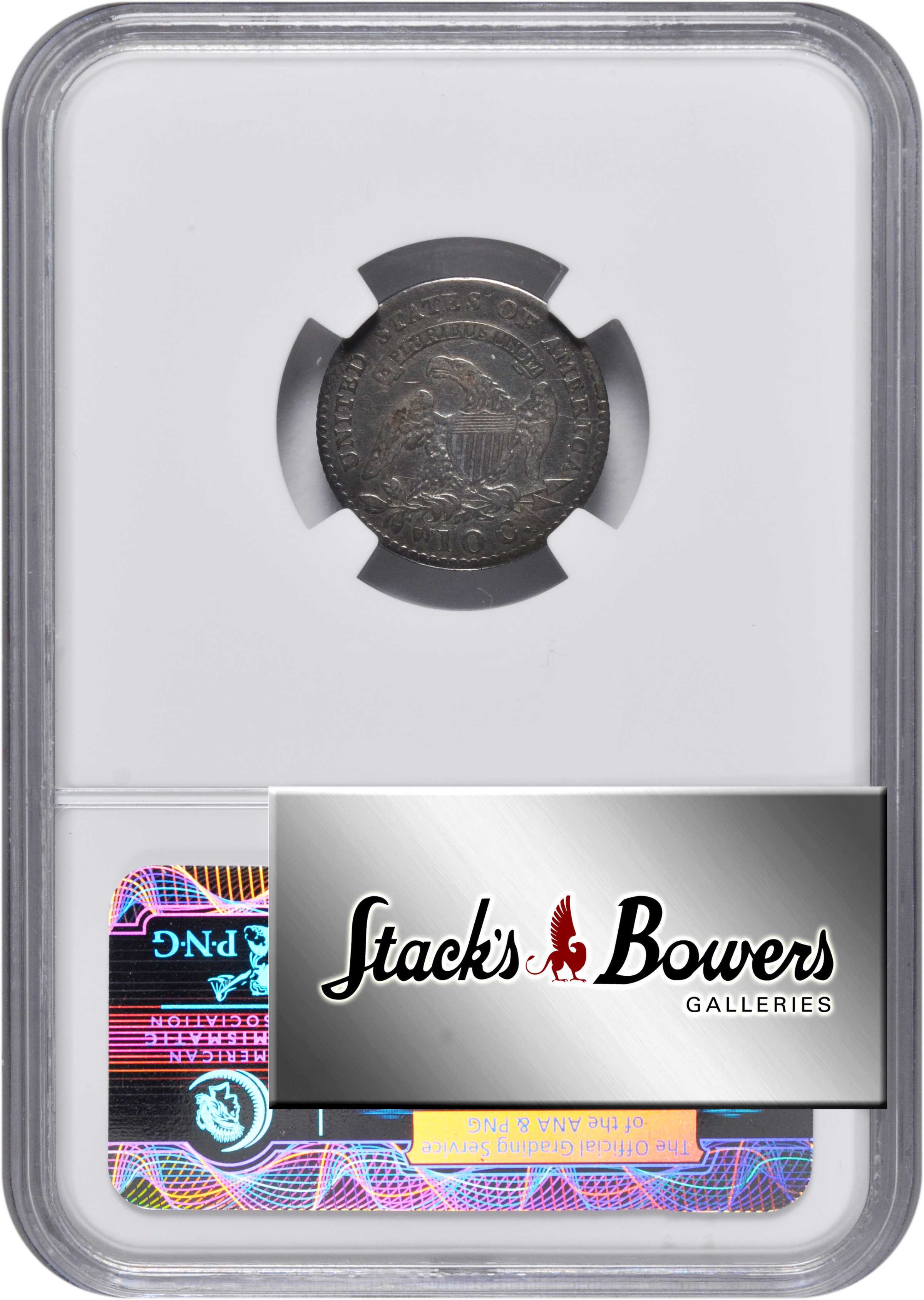 1811/09 10c Overdate, JR-1 AU58 CAC thumbnail 14