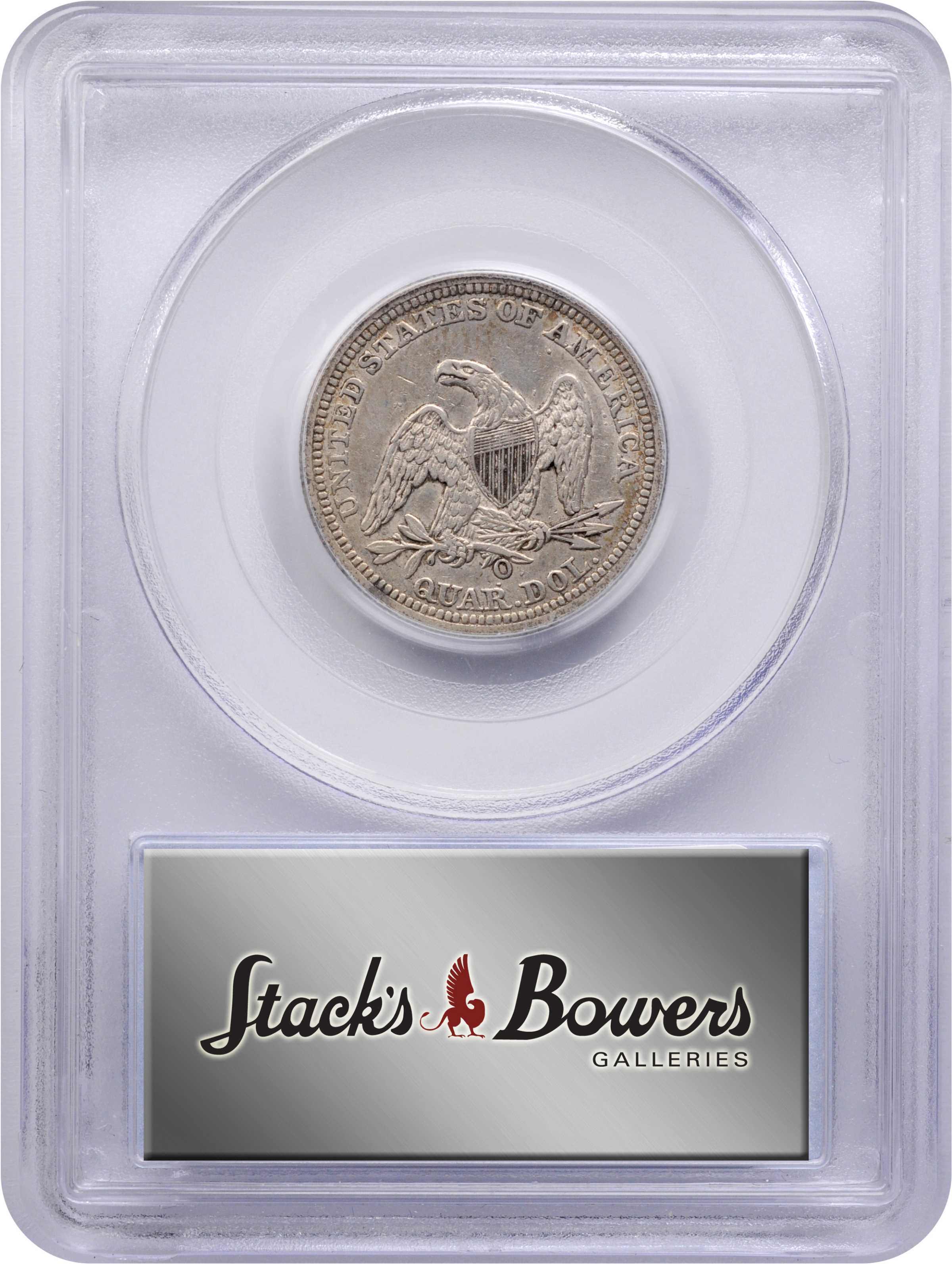 1843-O 25c Large O, FS-501 VF25 thumbnail 6