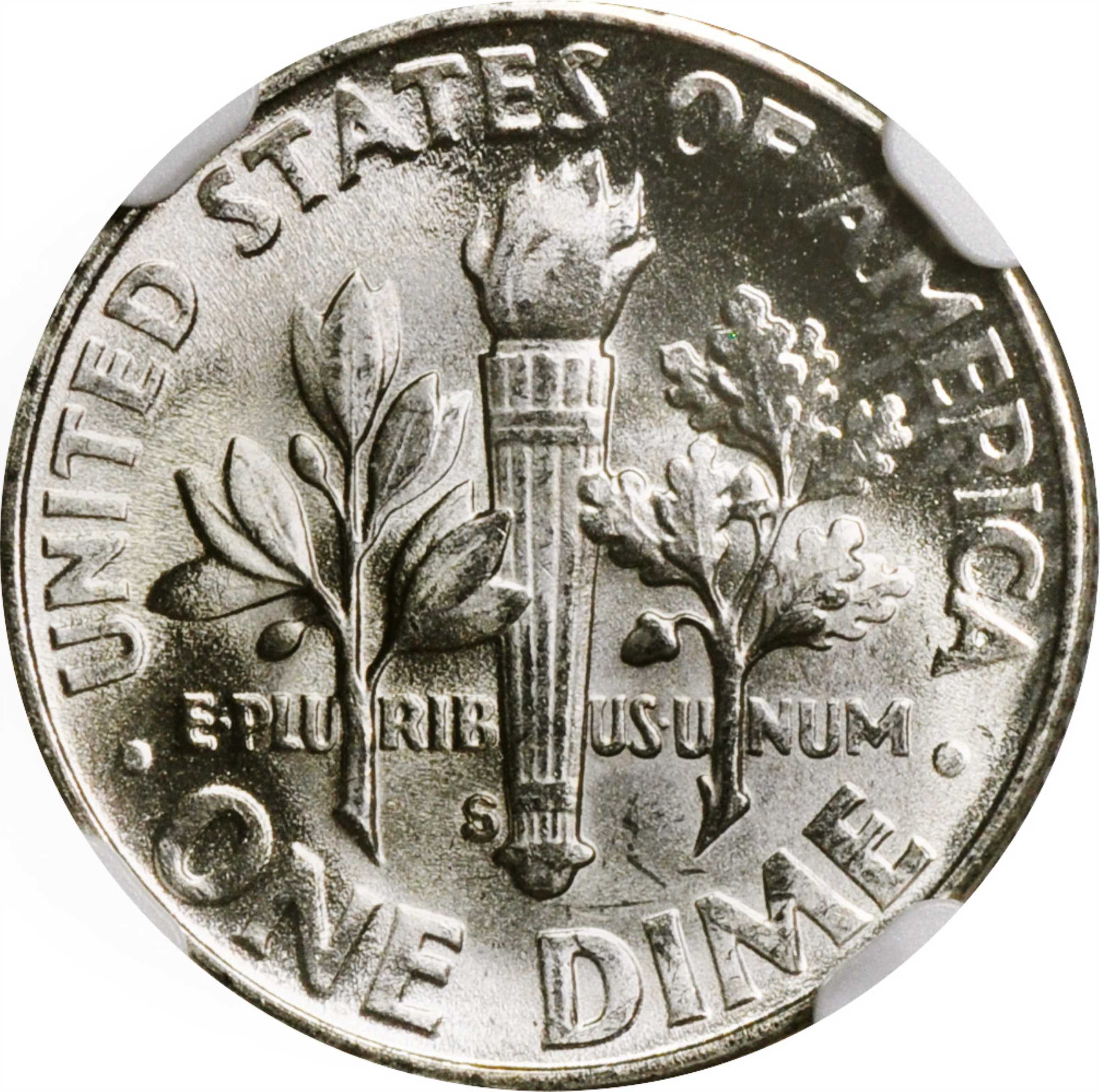 1947-S/D 10c Overmintmark, FS-501 MS FB MS64 FB thumbnail 2