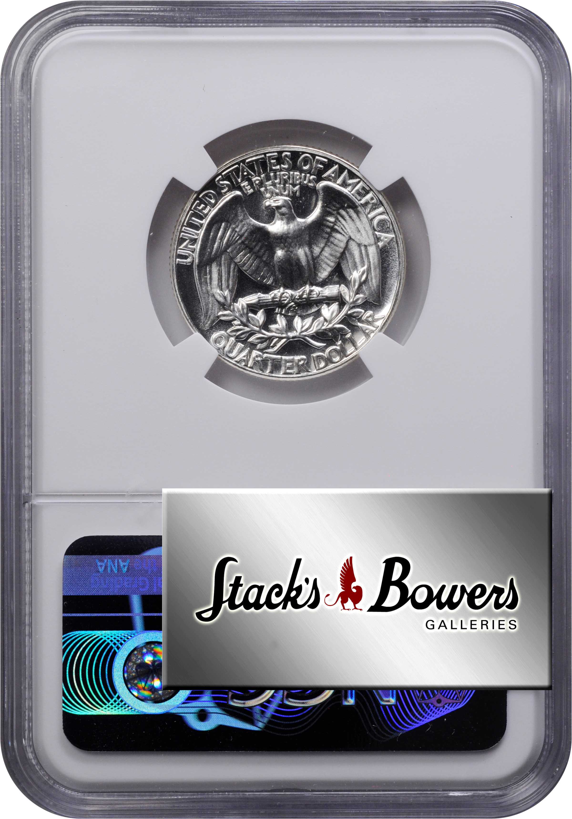 1956 25c Reverse Die Gouge, FS-701 PR69 thumbnail 4