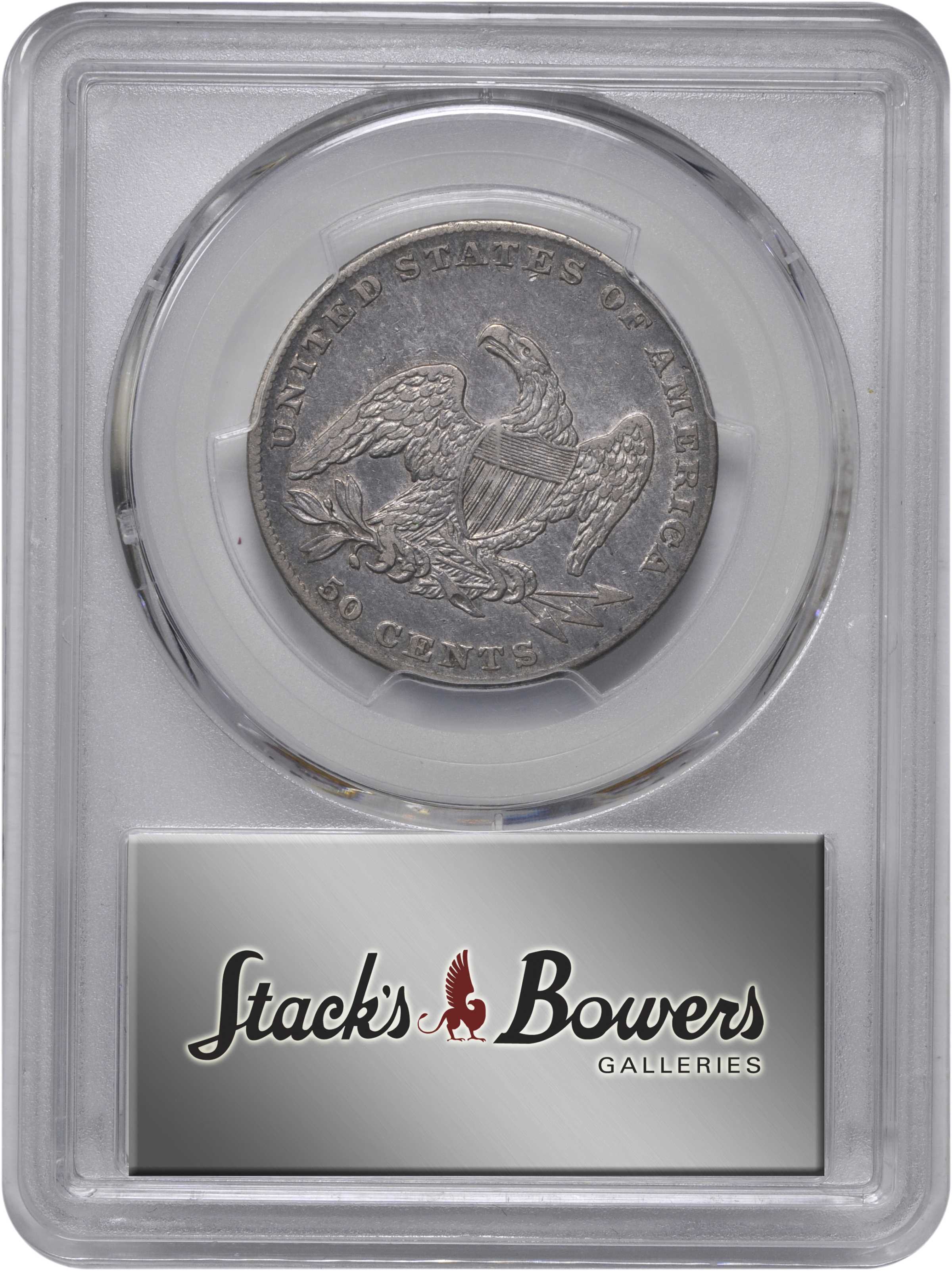 1837 50c Reeded Edge, GR-7 VF20 thumbnail 6