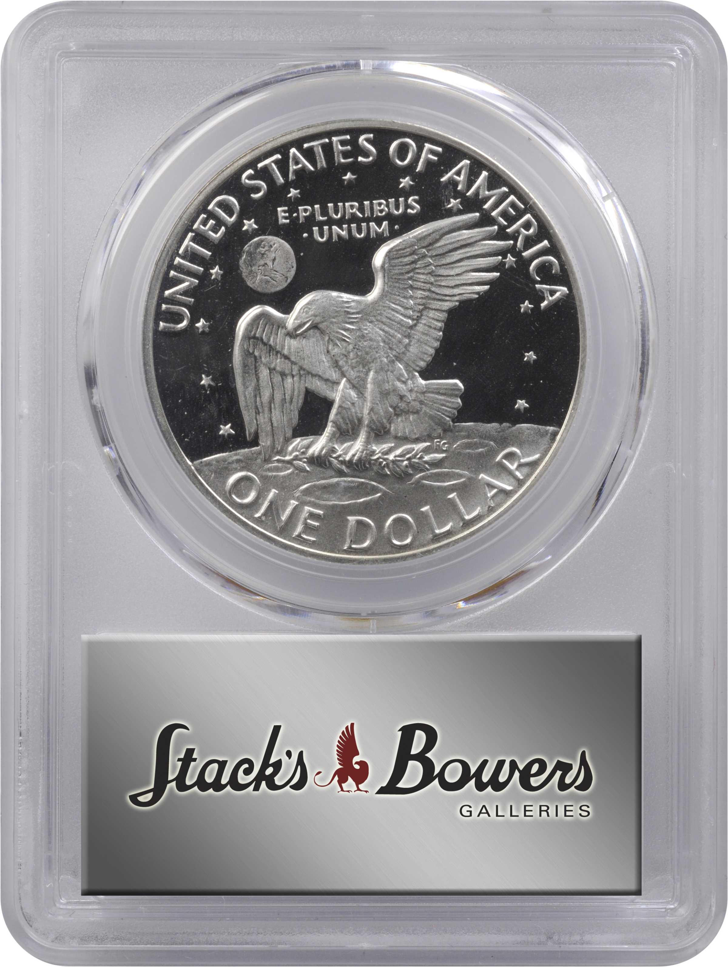 1971-S $1  Silver, Doubled Die Obverse, FS-106 PR DCAM PR69 DCAM thumbnail 9