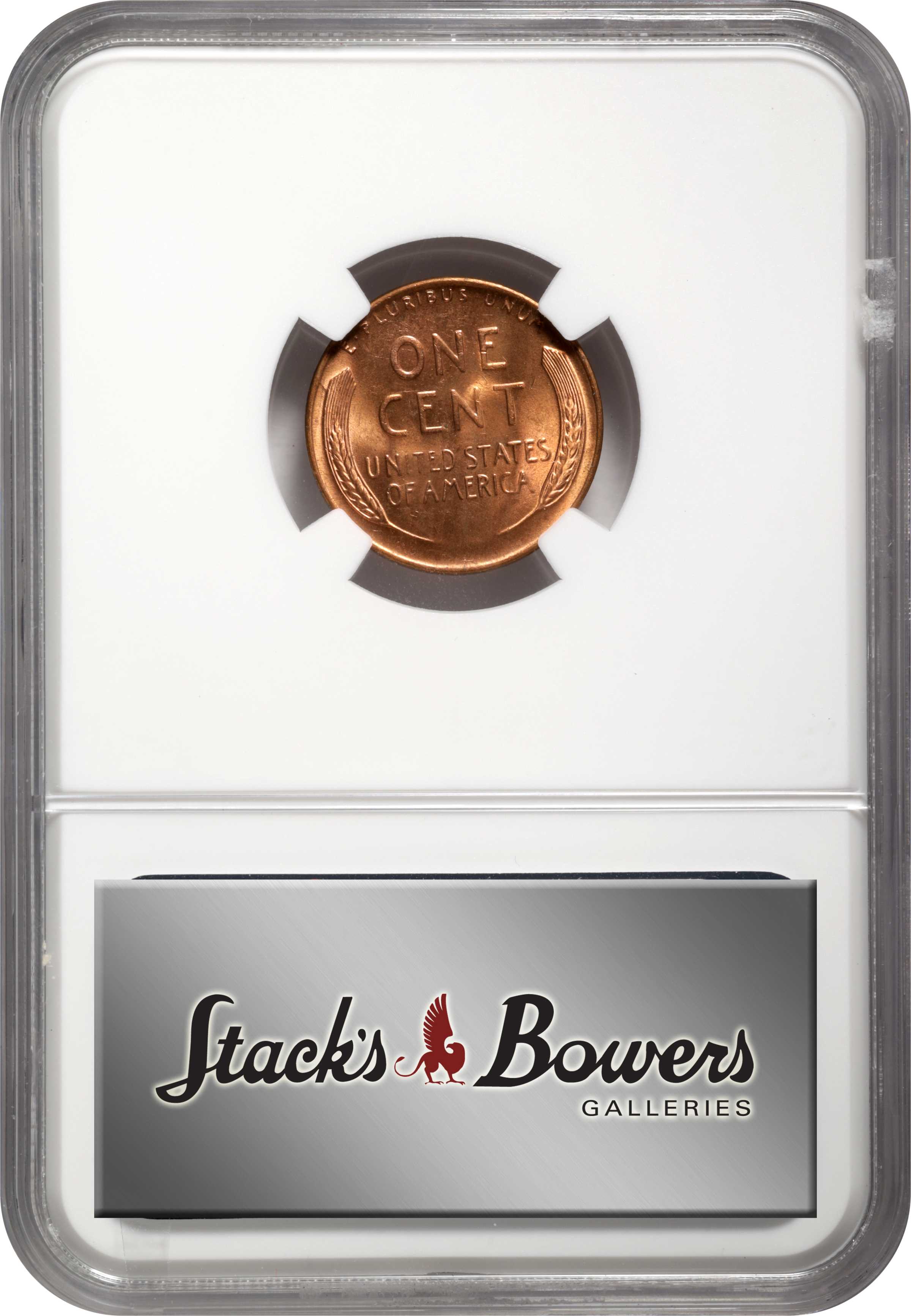 1955-D 1c Repunched Mintmark, FS-503 MS RD MS64 RD thumbnail 5
