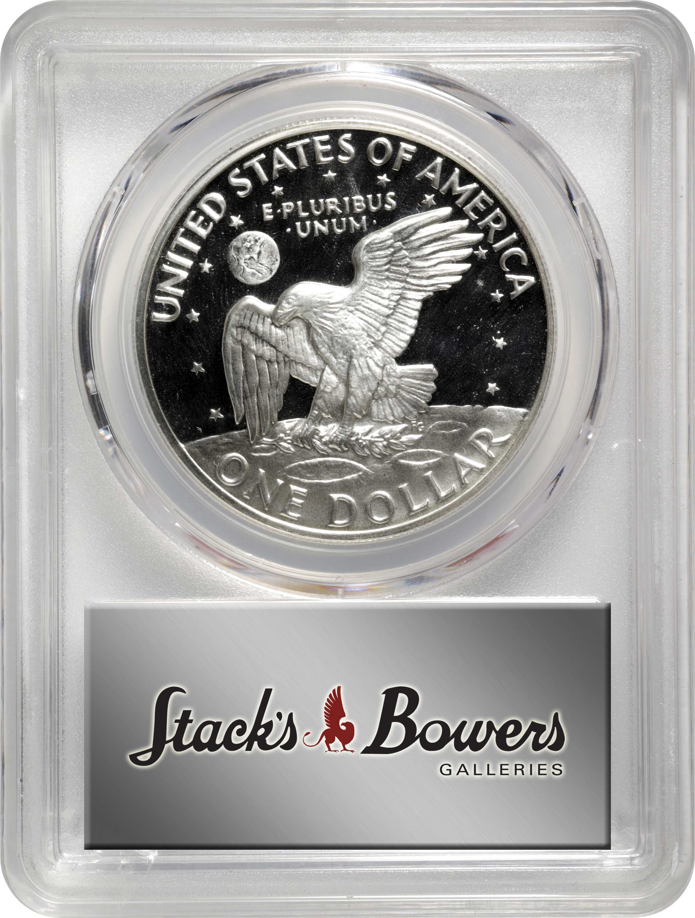 1971-S $1  Silver, Doubled Die Obverse, FS-106 PR DCAM PR69 DCAM thumbnail 5