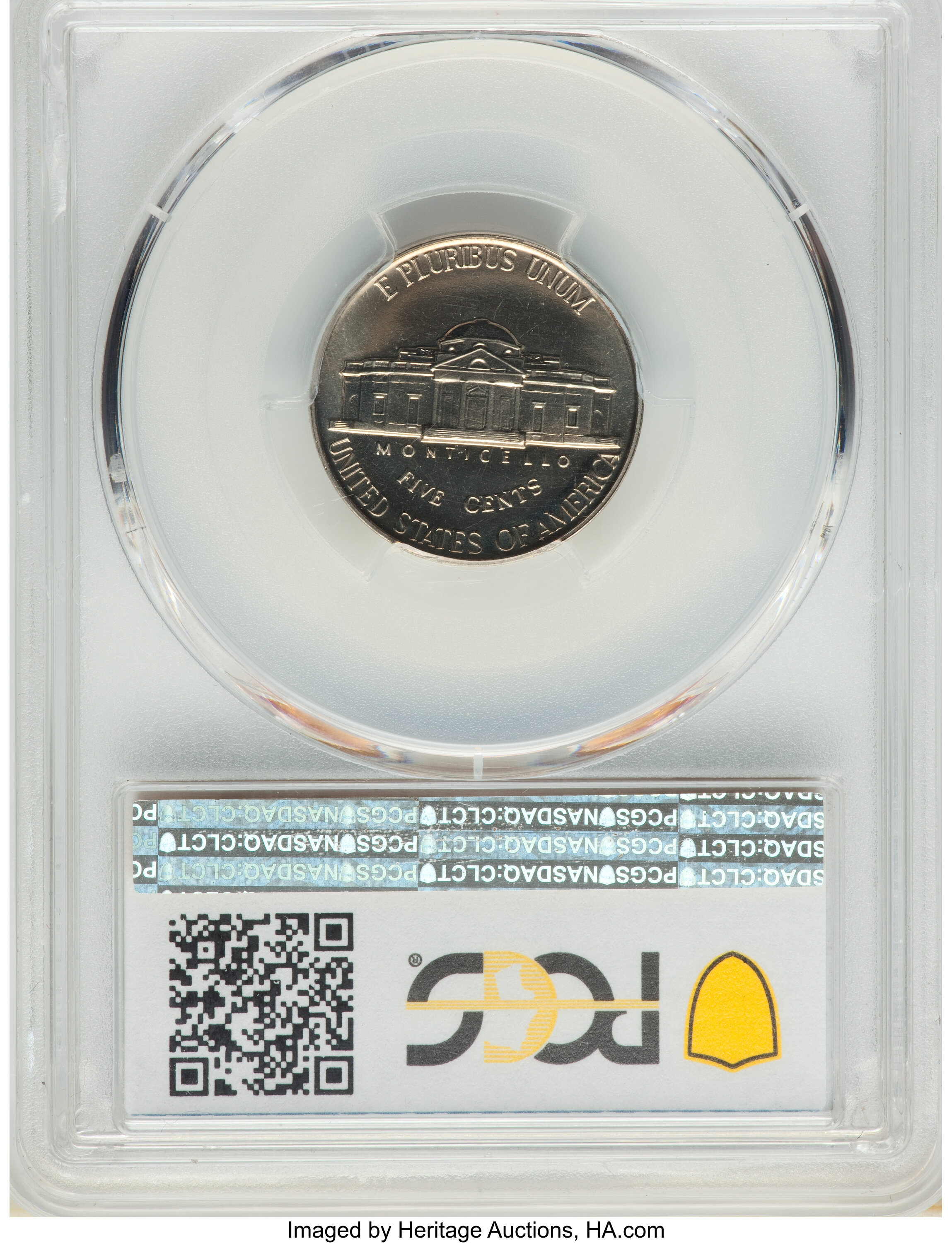 1938 5c Jefferson, Re-Engraved Obv Design, FS-401 PR63 thumbnail 3