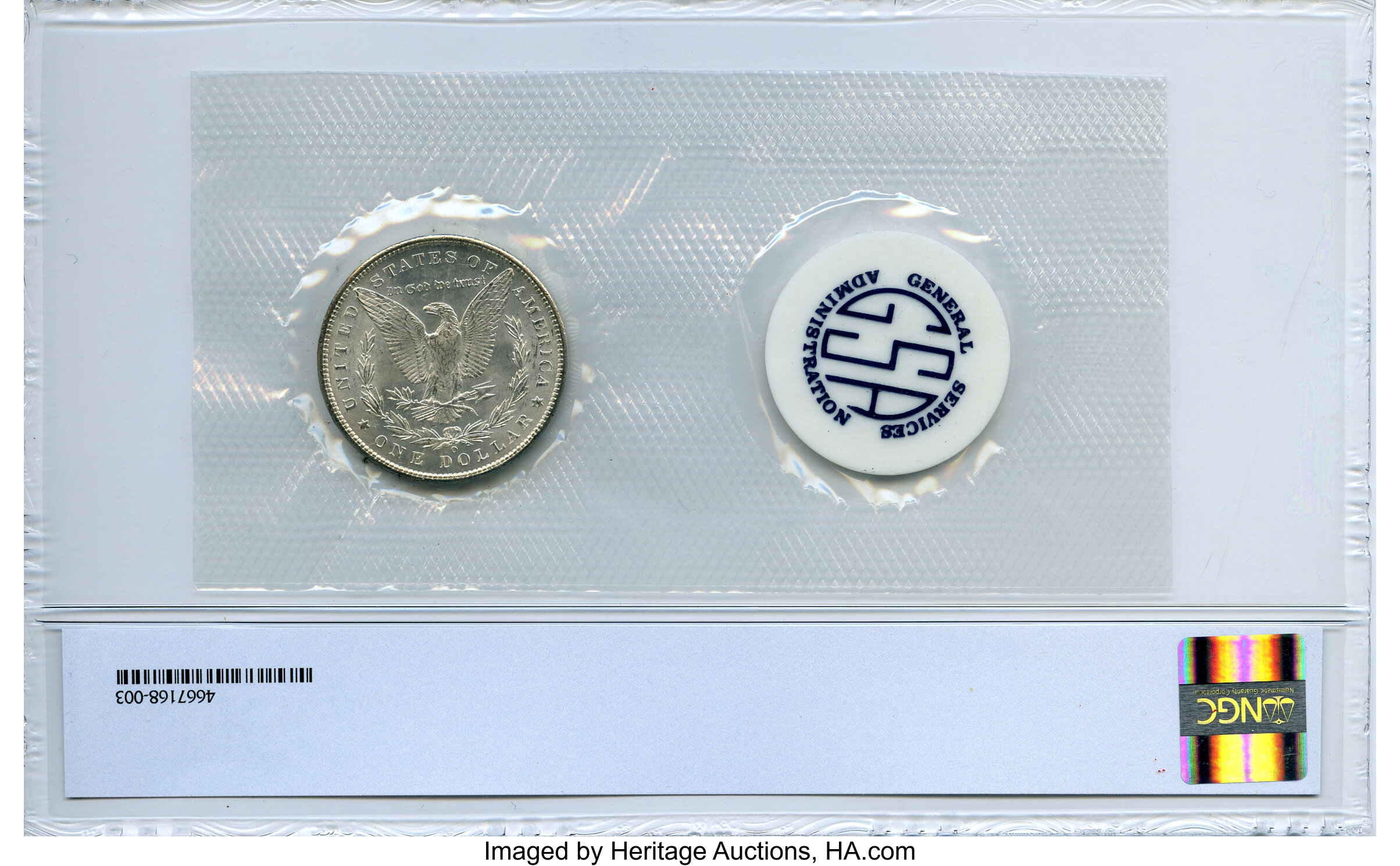 1900-O $1  GSA Hoard, Hard package AG3 thumbnail 2