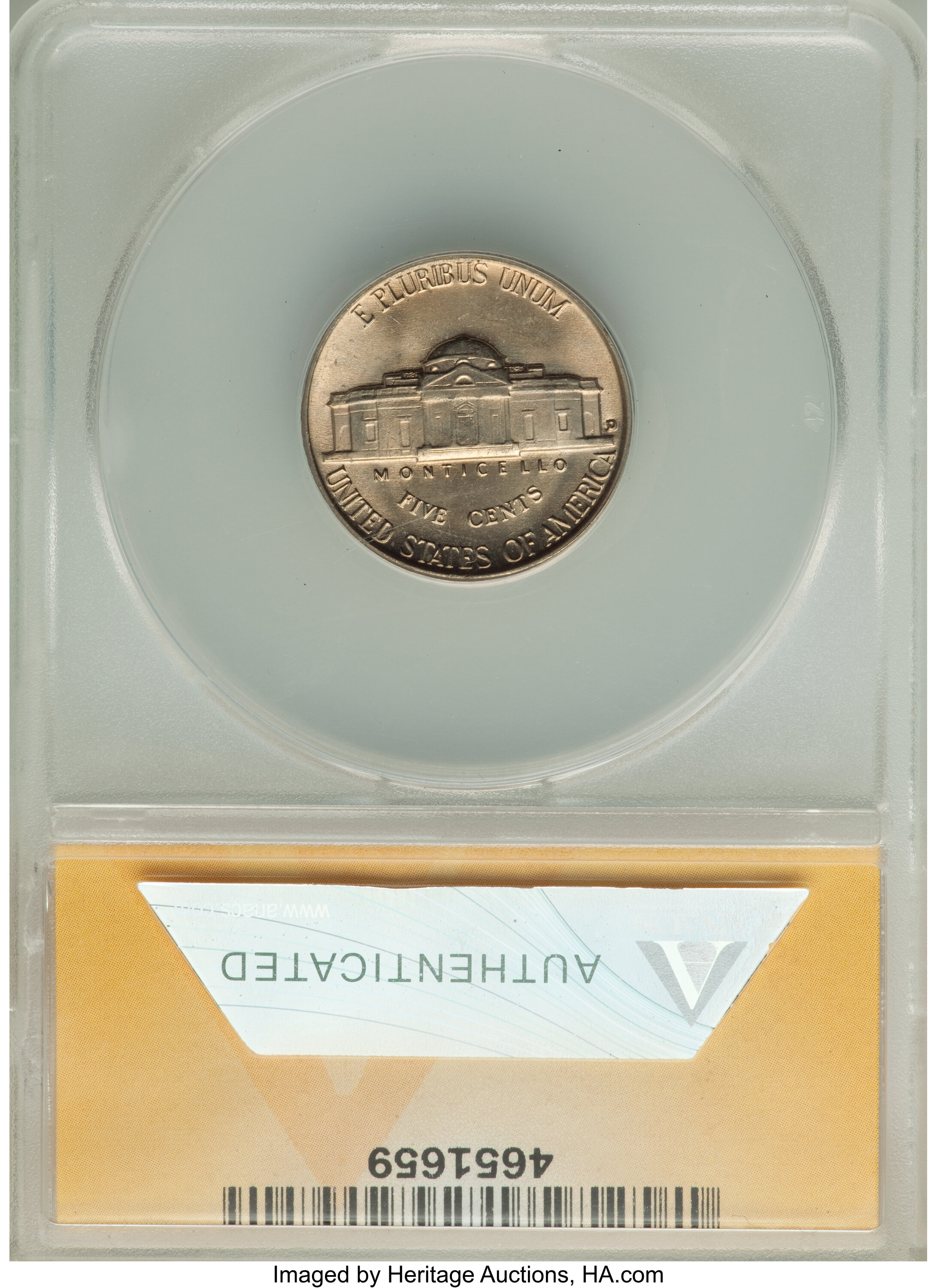 1953-D 5c XF40 thumbnail 13