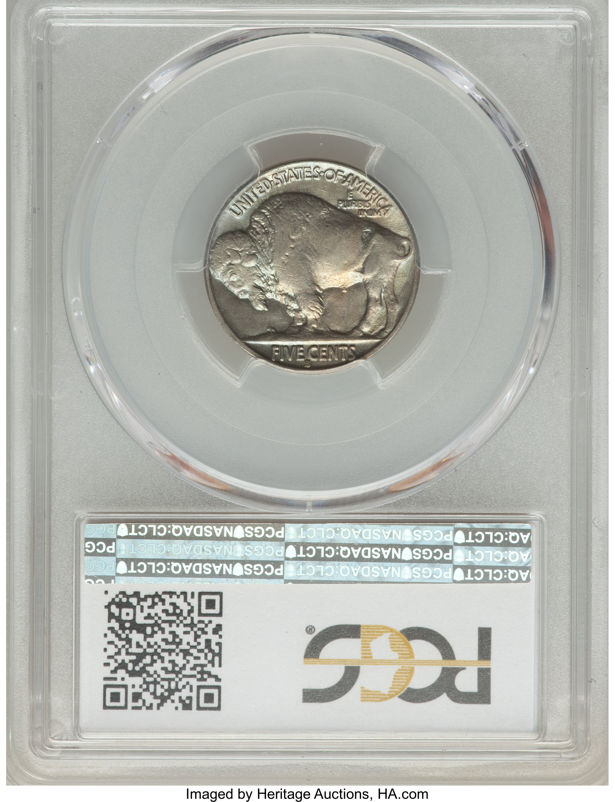 1935-S 5c Doubled Die Reverse, FS-801 MS66 CAC thumbnail 8