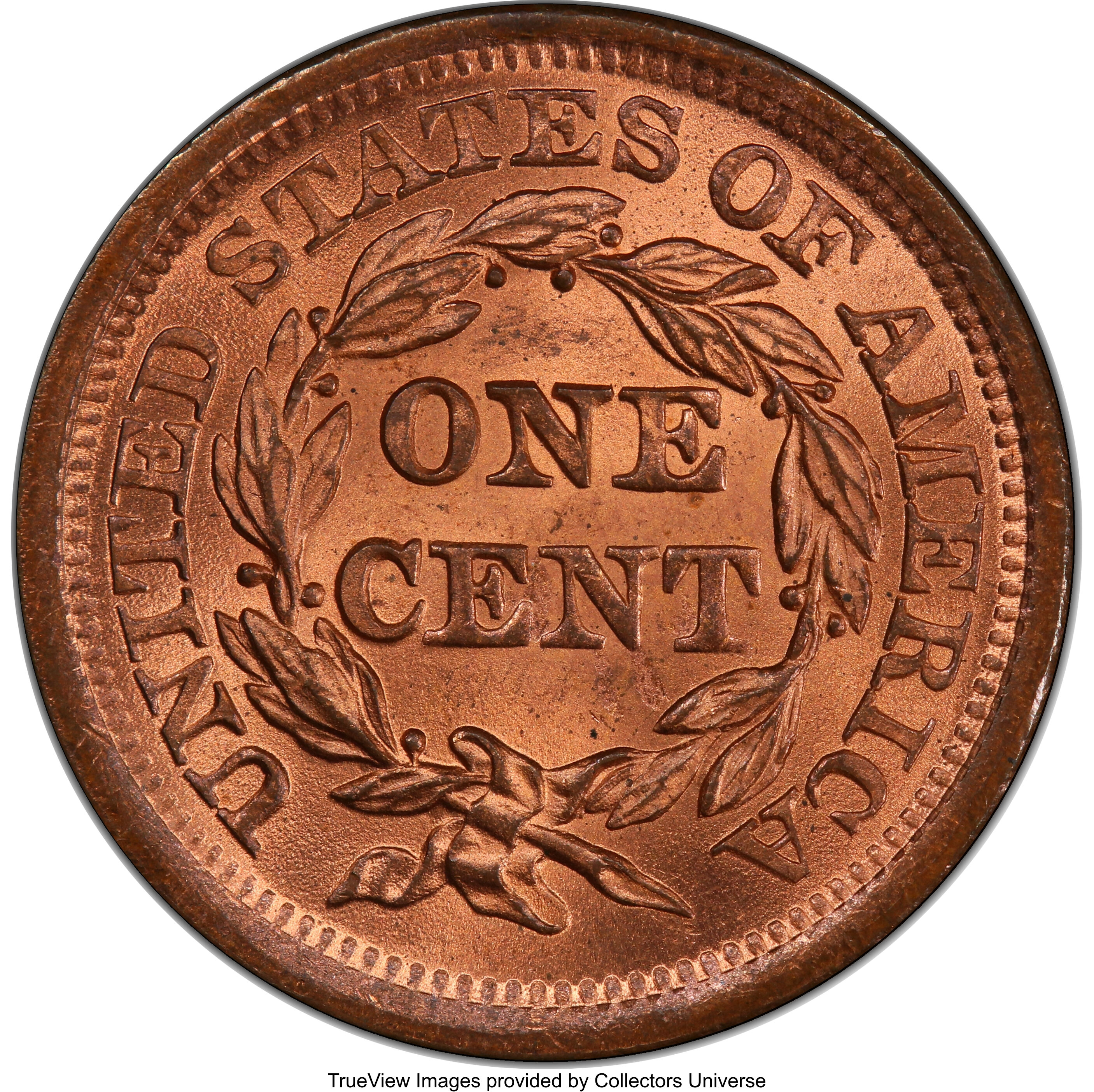 1853 1c MS RD MS66 RD thumbnail 6