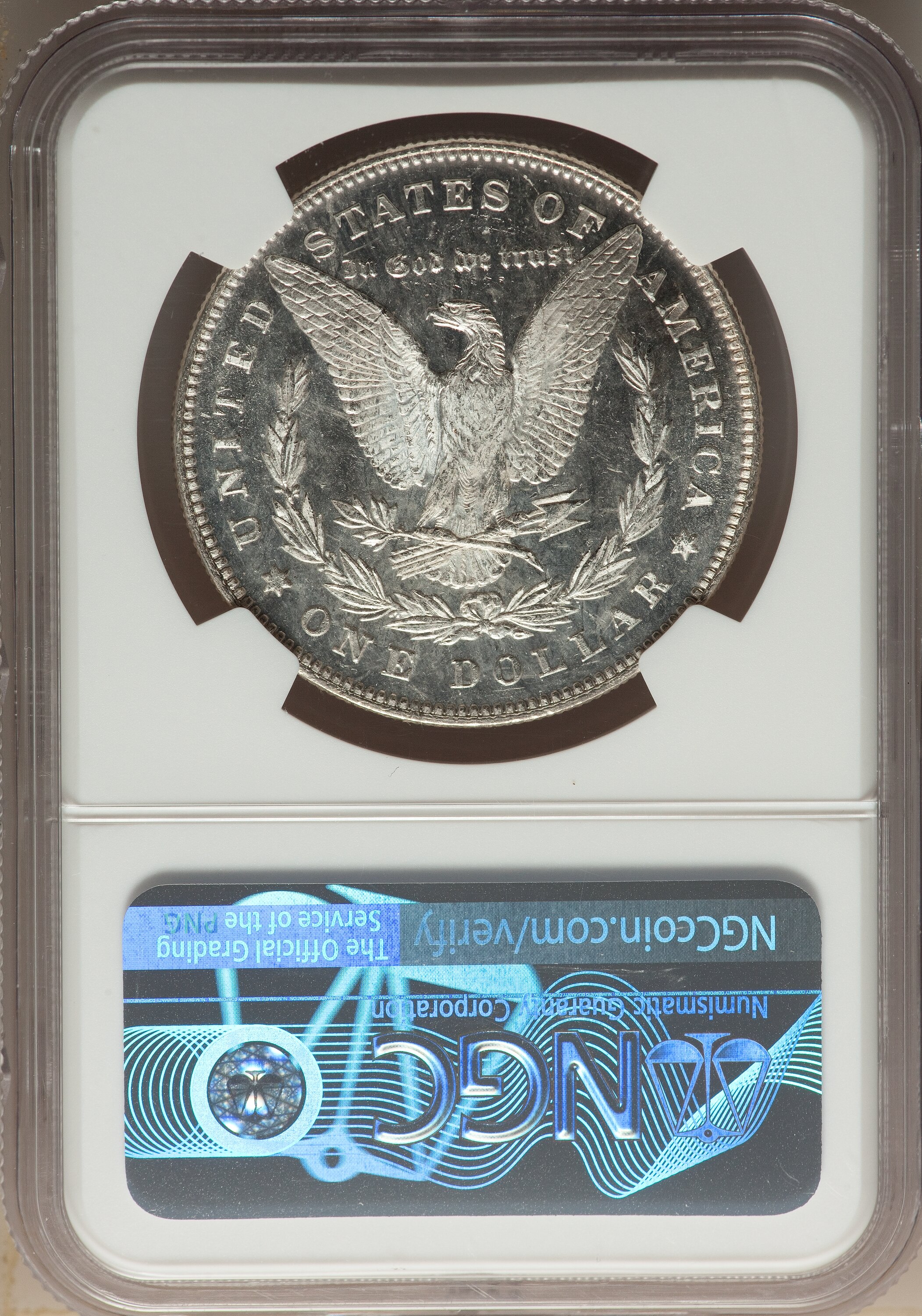 1878 7/8TF $1  Strong, 7/4, VAM-36 MS PL MS64 PL thumbnail 2