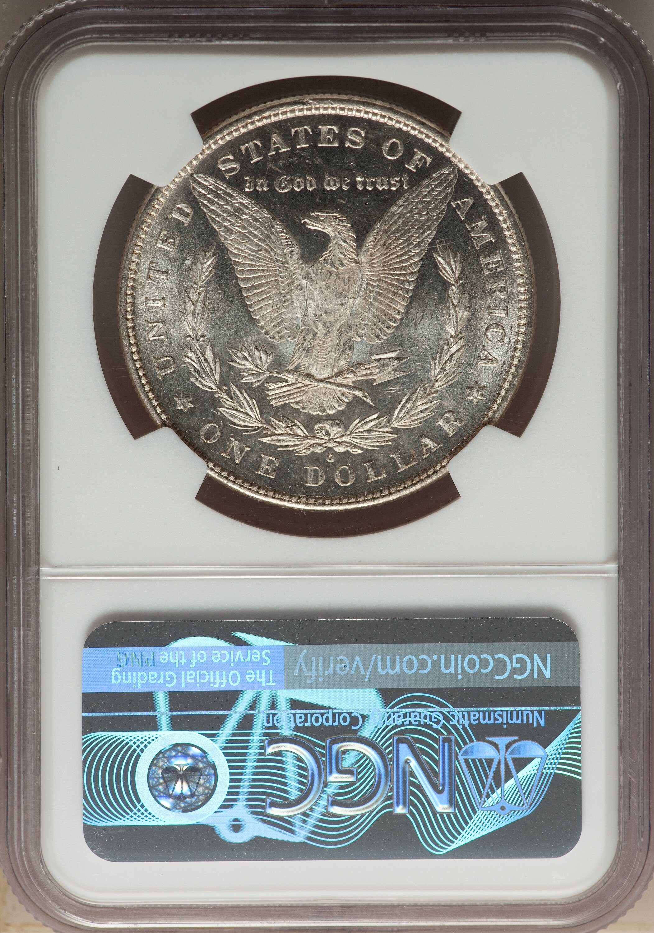 1880/79-O $1  Crossbar, VAM-4 MS PL MS62 PL thumbnail 14