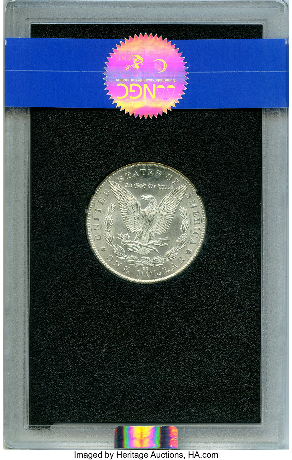 1891-CC $1  GSA Hoard, Spitting Eagle, VAM-3 MS63 thumbnail 5