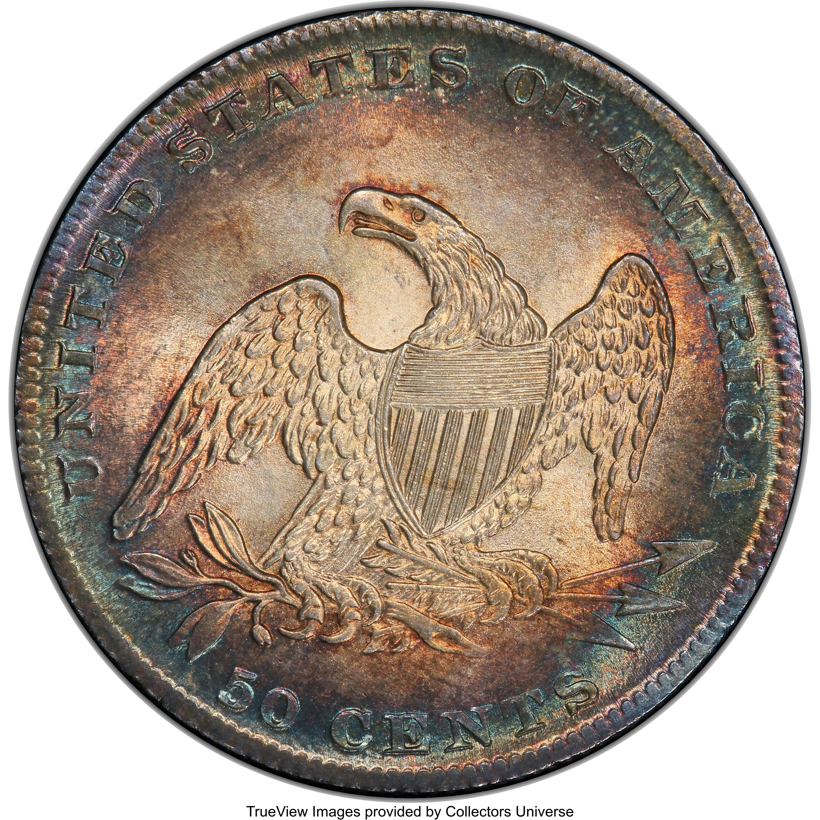 1837 50c Reeded Edge, GR-23 AG3 CAC thumbnail 18