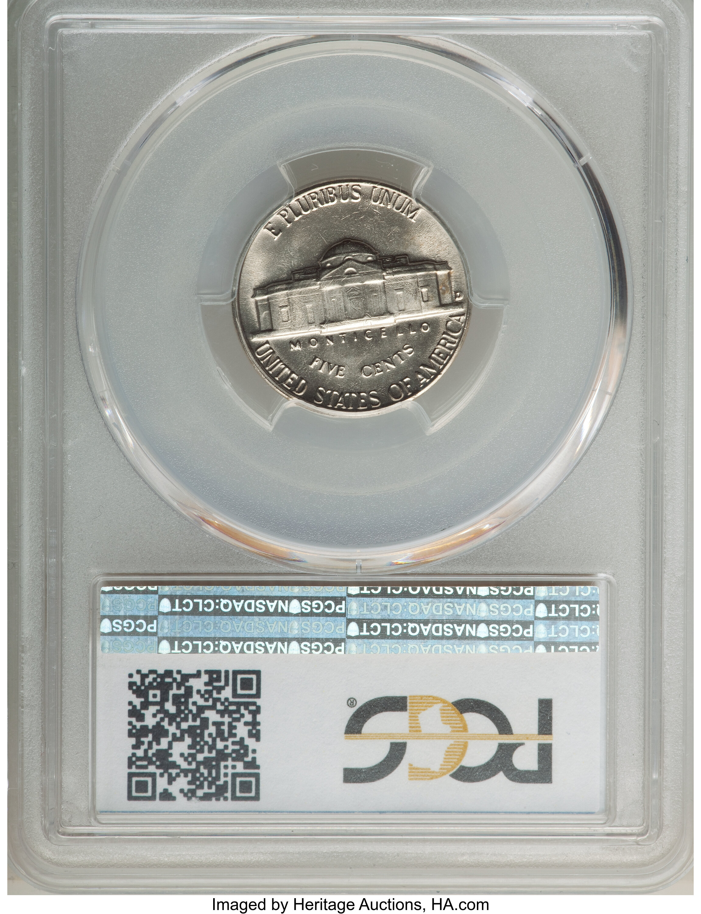 1964-D/D 5c Repunched Mintmark, FS-501 XF40 thumbnail 4