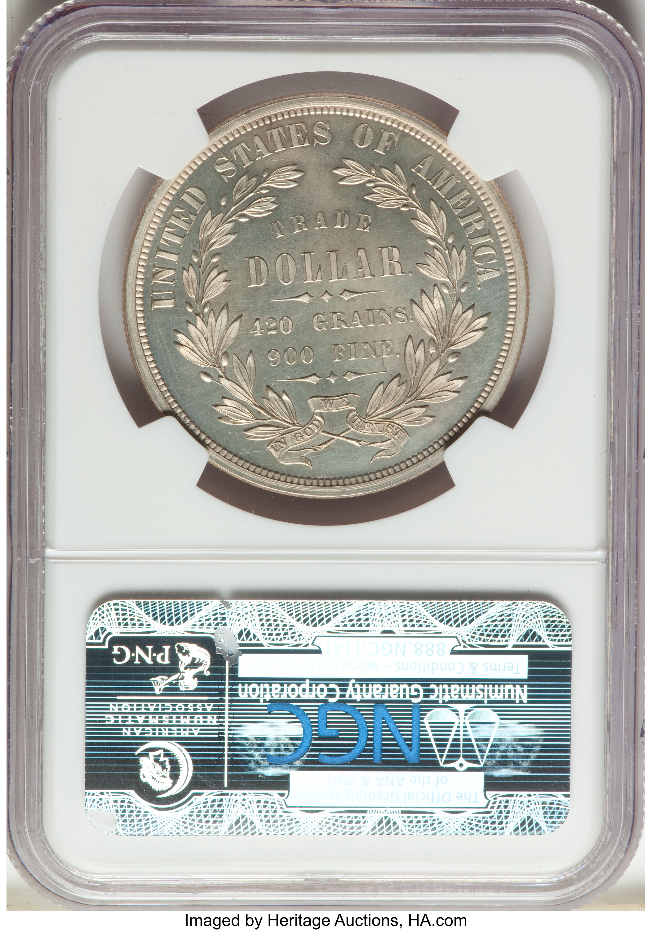 1873 PT$1 Silver, J-1276 PR CAM thumbnail 3
