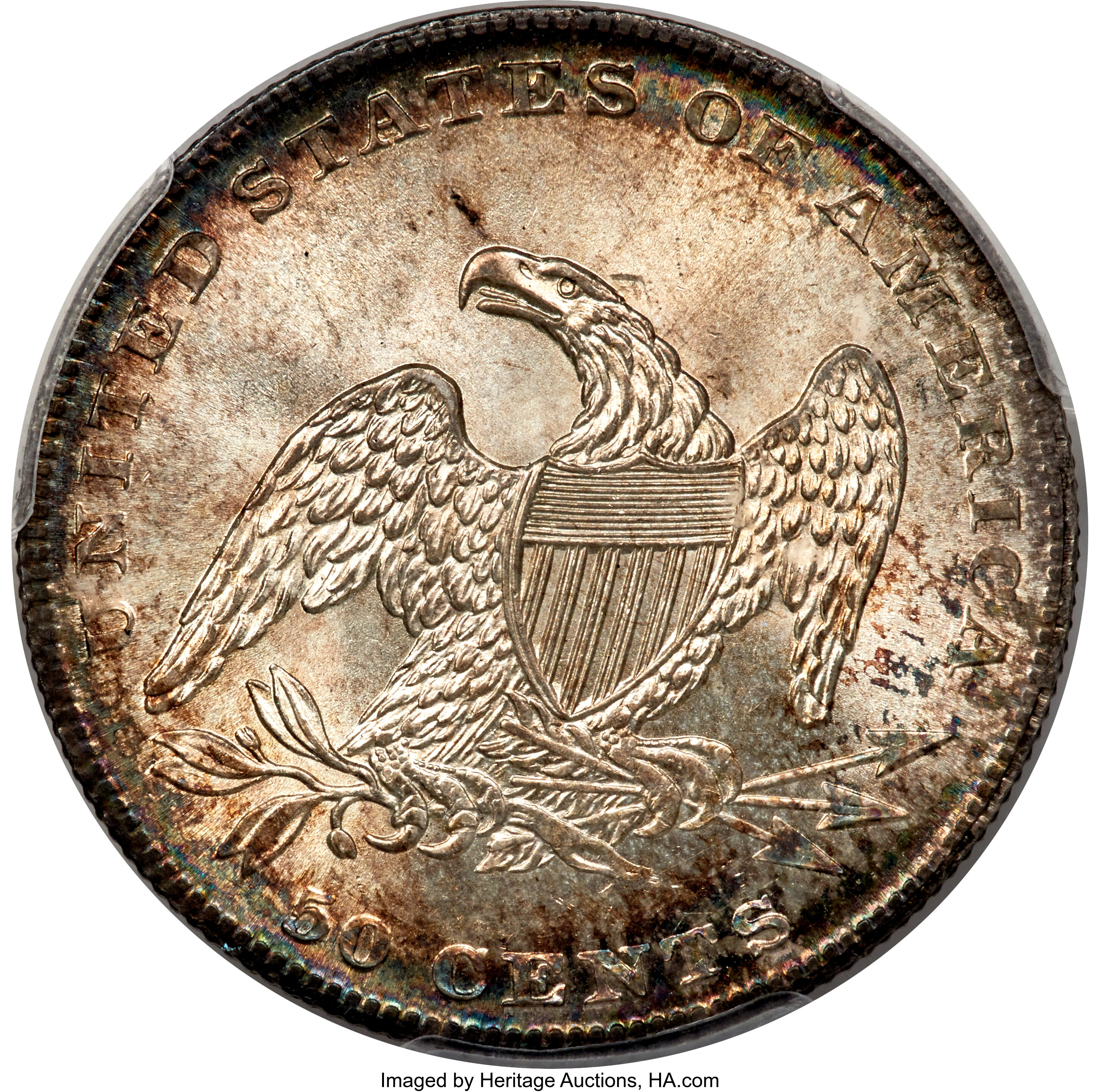 1837 50c Reeded Edge, GR-23 AG3 CAC thumbnail 16