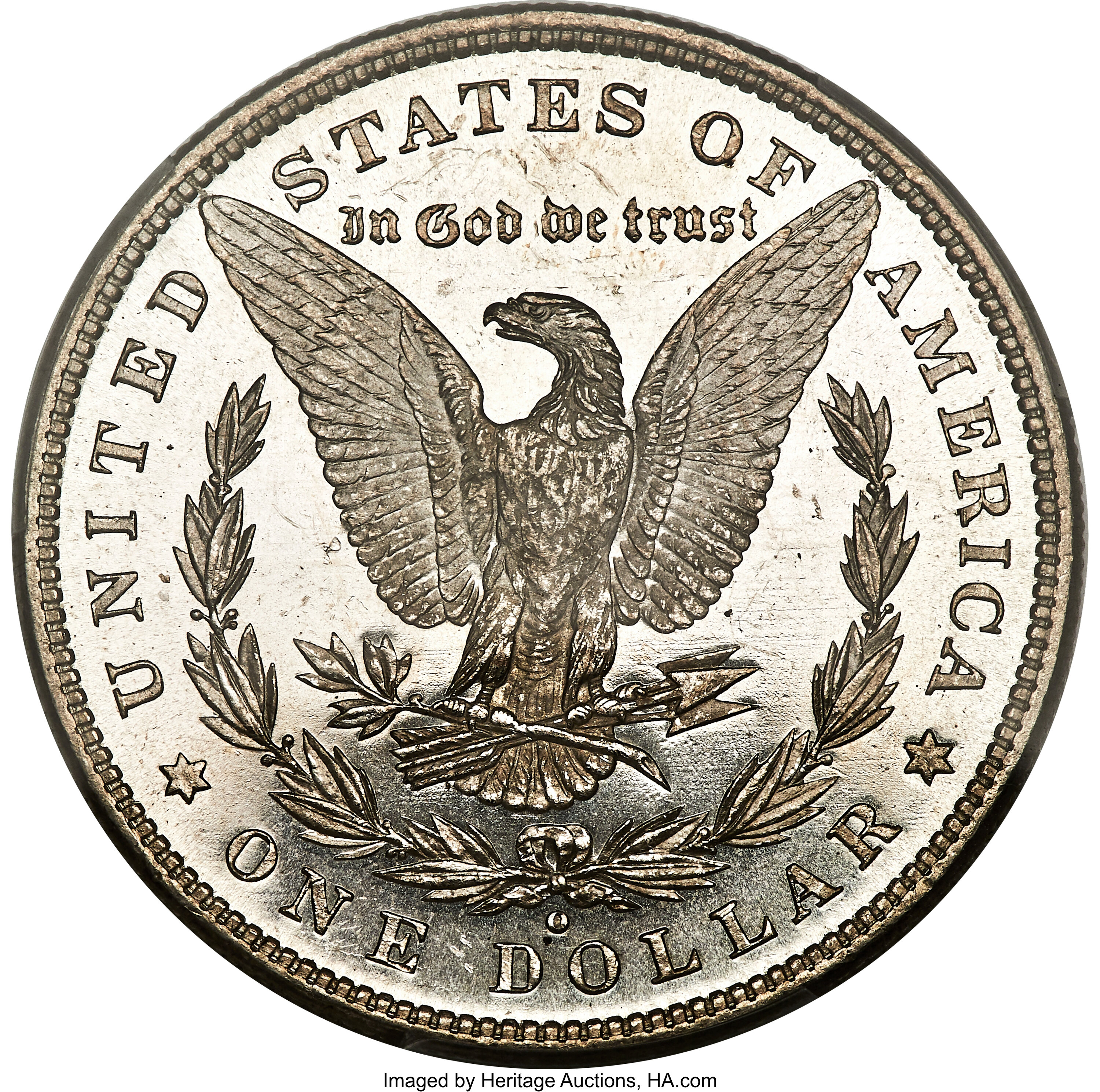 1880/79-O $1  Crossbar, VAM-4 MS DMPL MS62 DMPL thumbnail 11
