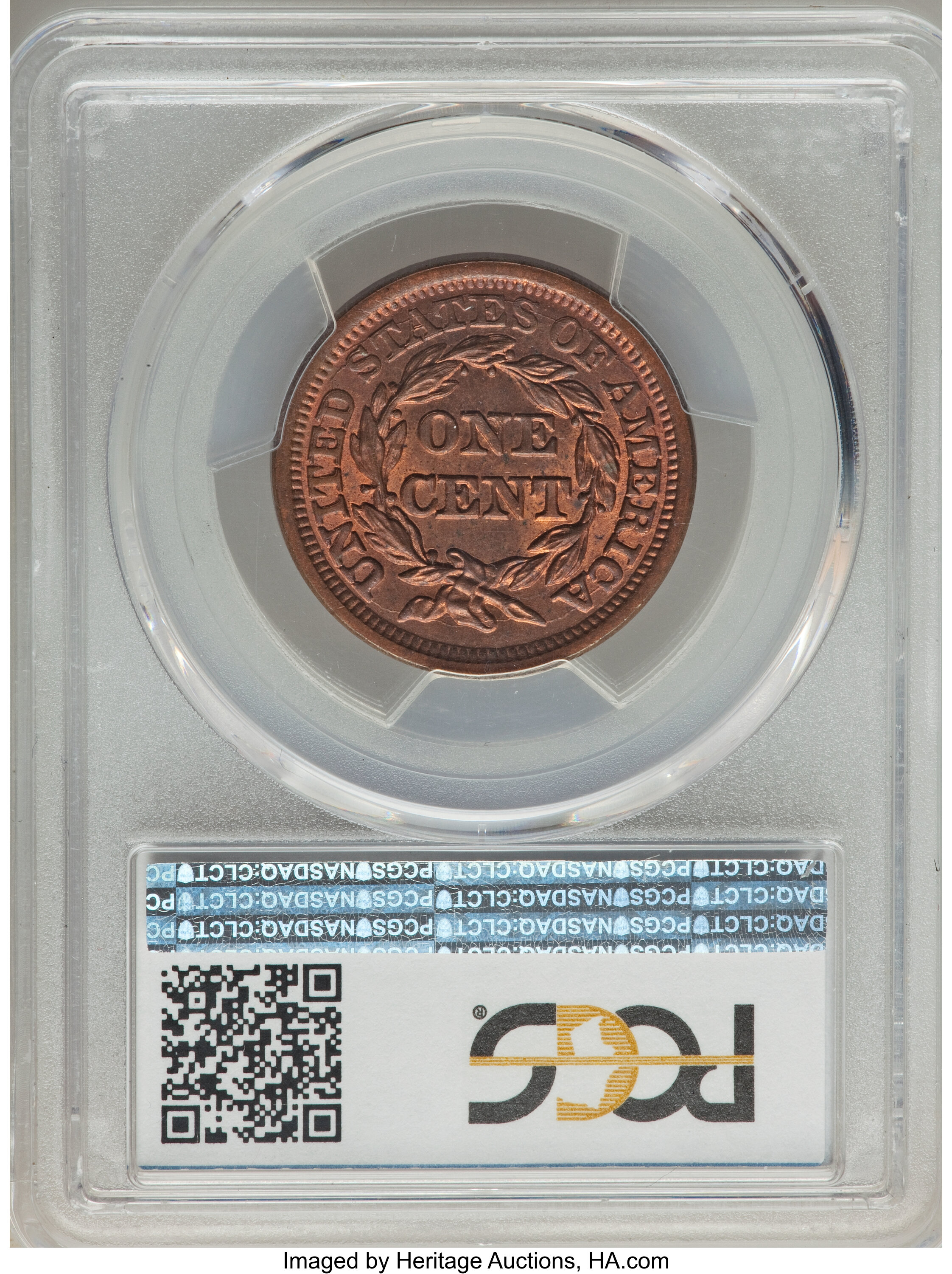 1849 1c N-8 MS RB thumbnail 2