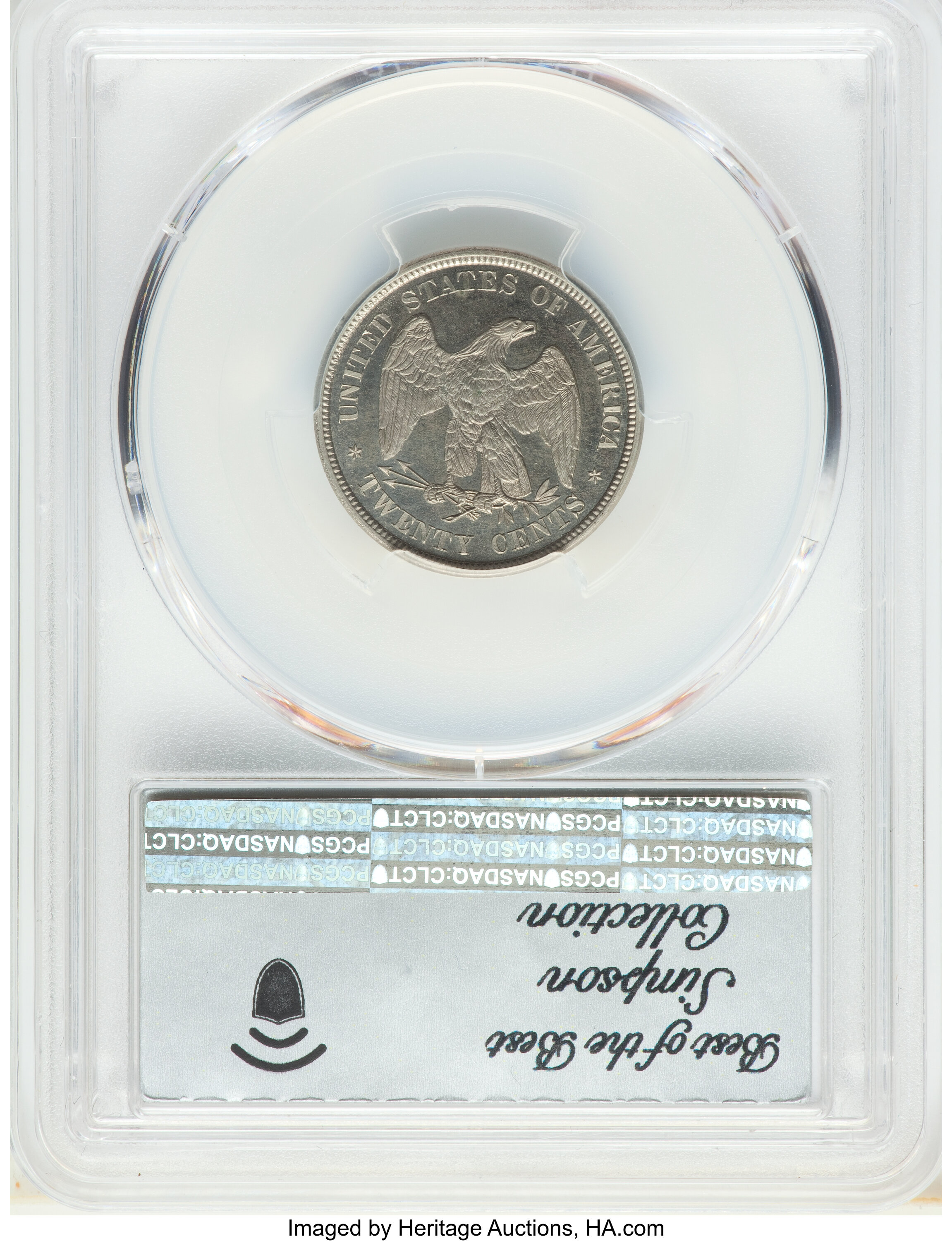 1875 P20c Nickel, J-1402 PR CAM thumbnail 2