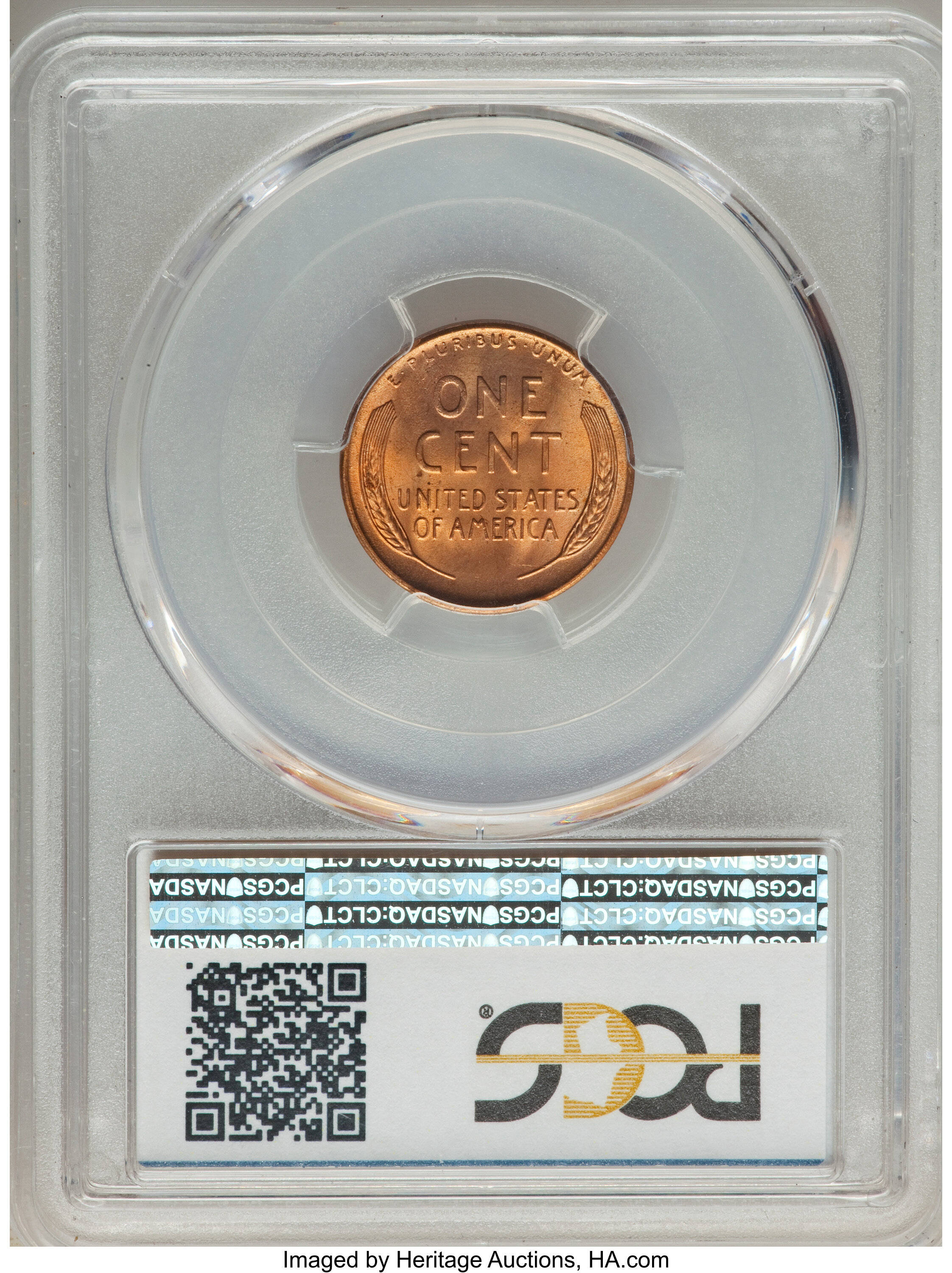 1949-S 1c Doubled Die Obverse, FS-101 MS RD MS64 RD thumbnail 2