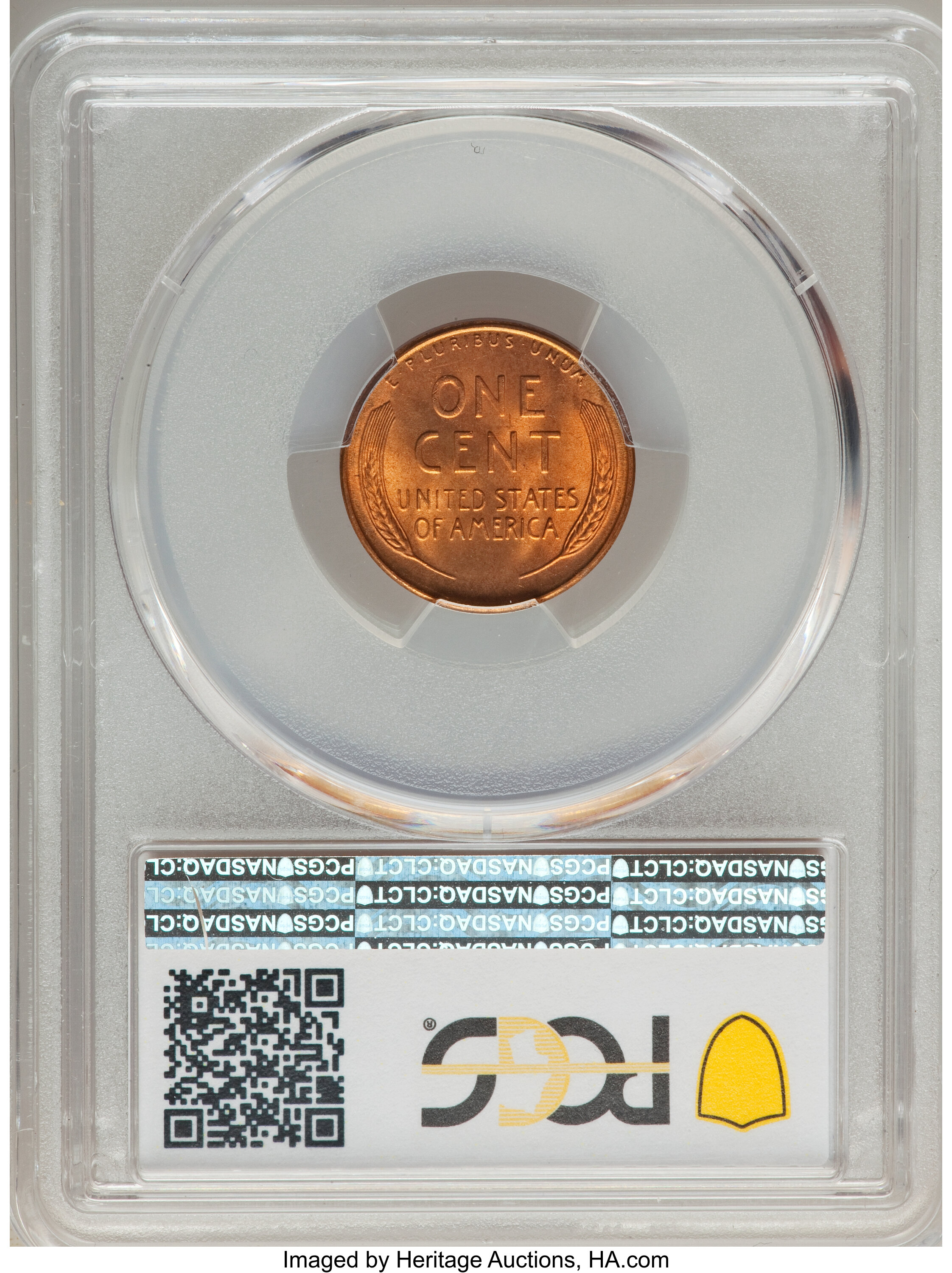 1949-S 1c Doubled Die Obverse, FS-101 MS RD MS64 RD thumbnail 5