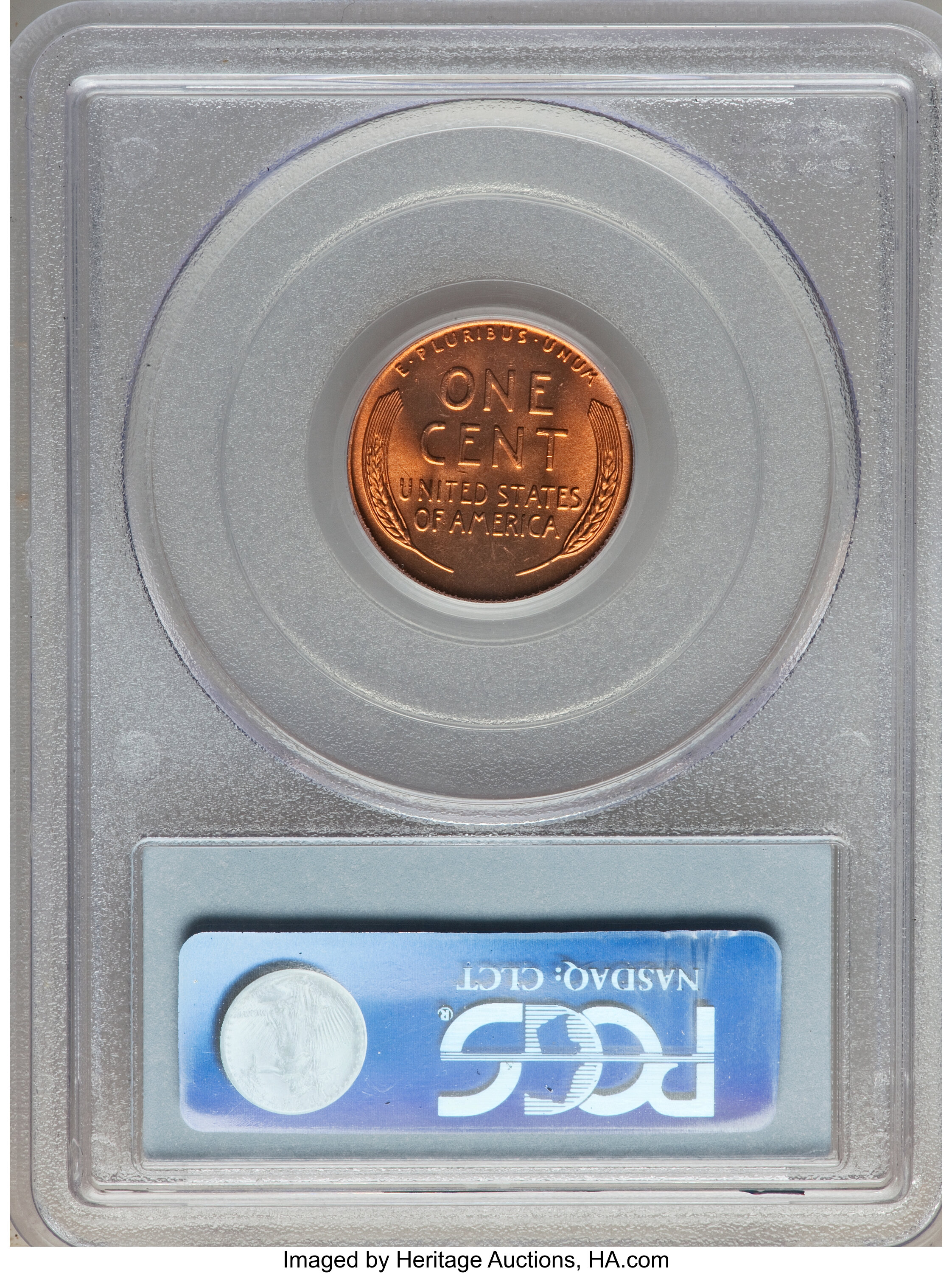 1951-D 1c MS RD MS64 RD CAC thumbnail 2