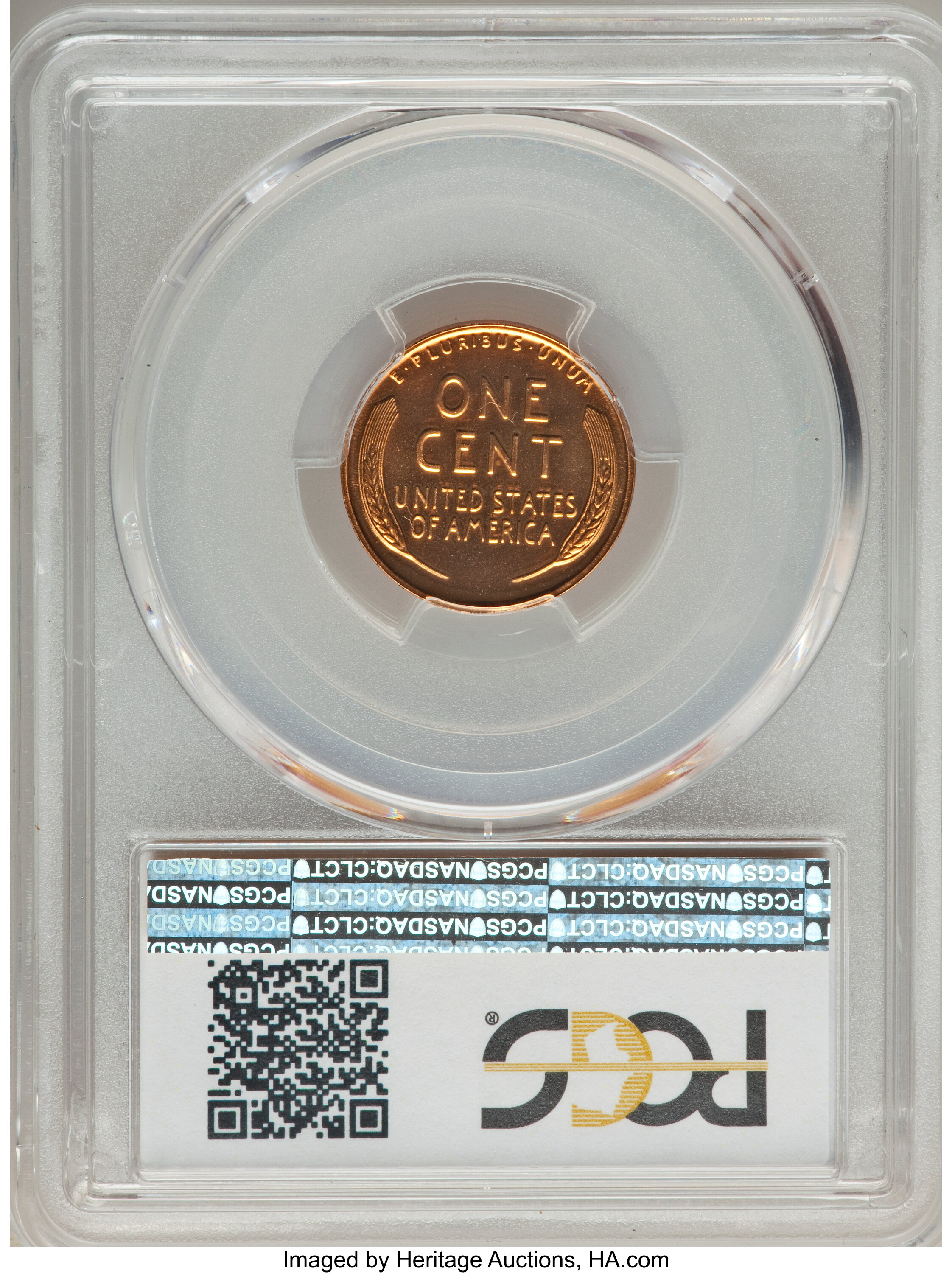 1956 1c Doubled Die Reverse, FS-801 PR RD thumbnail 15