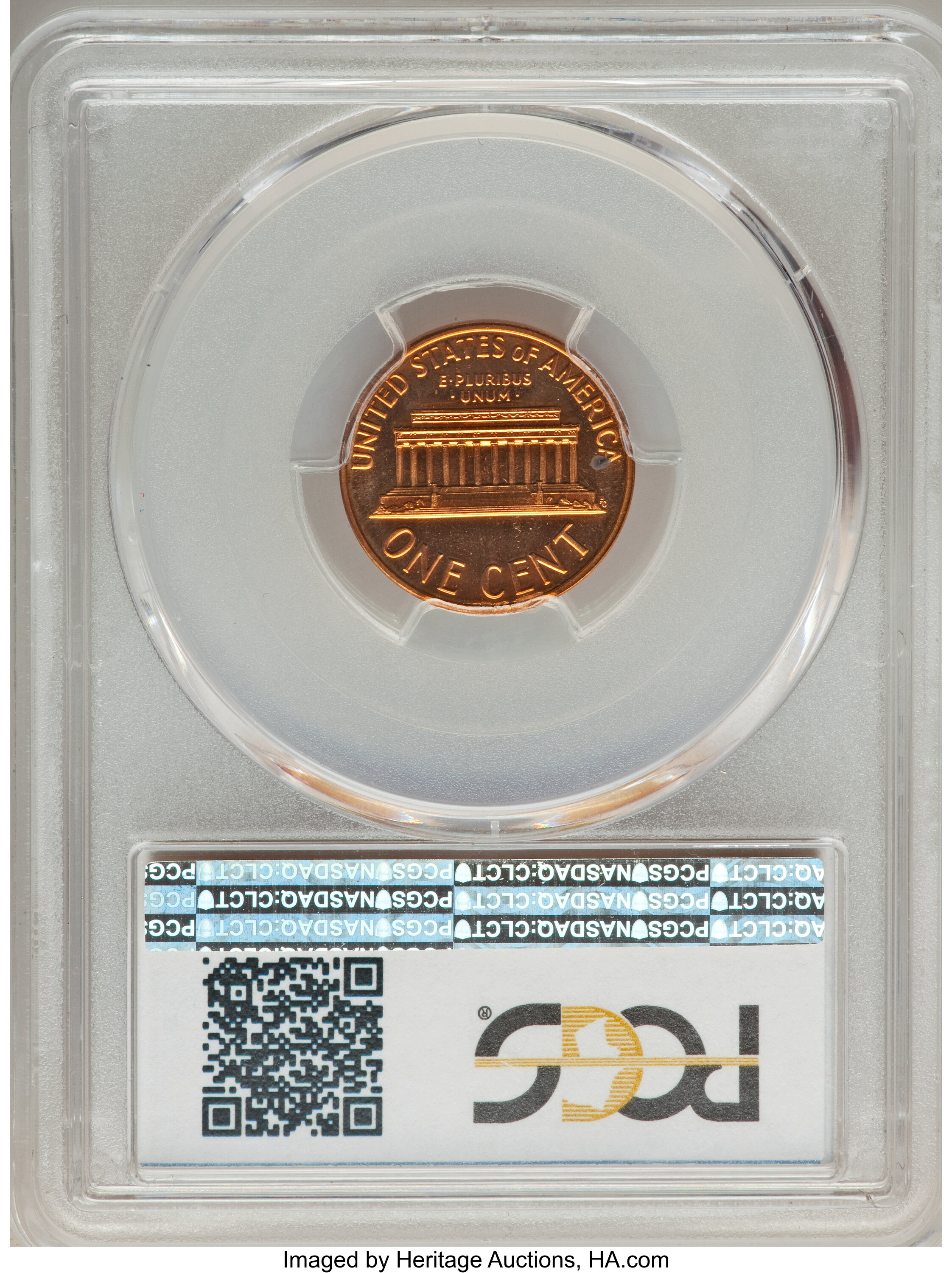 1968-S 1c PR RD AU53 RD thumbnail 5
