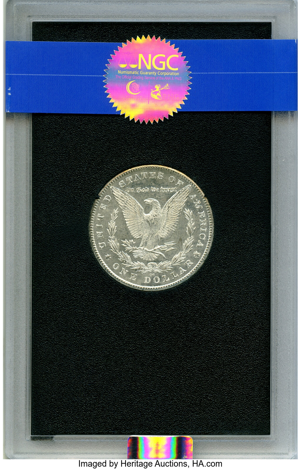 1880-CC $1  GSA Hoard, 8/High 7 MS60 thumbnail 3