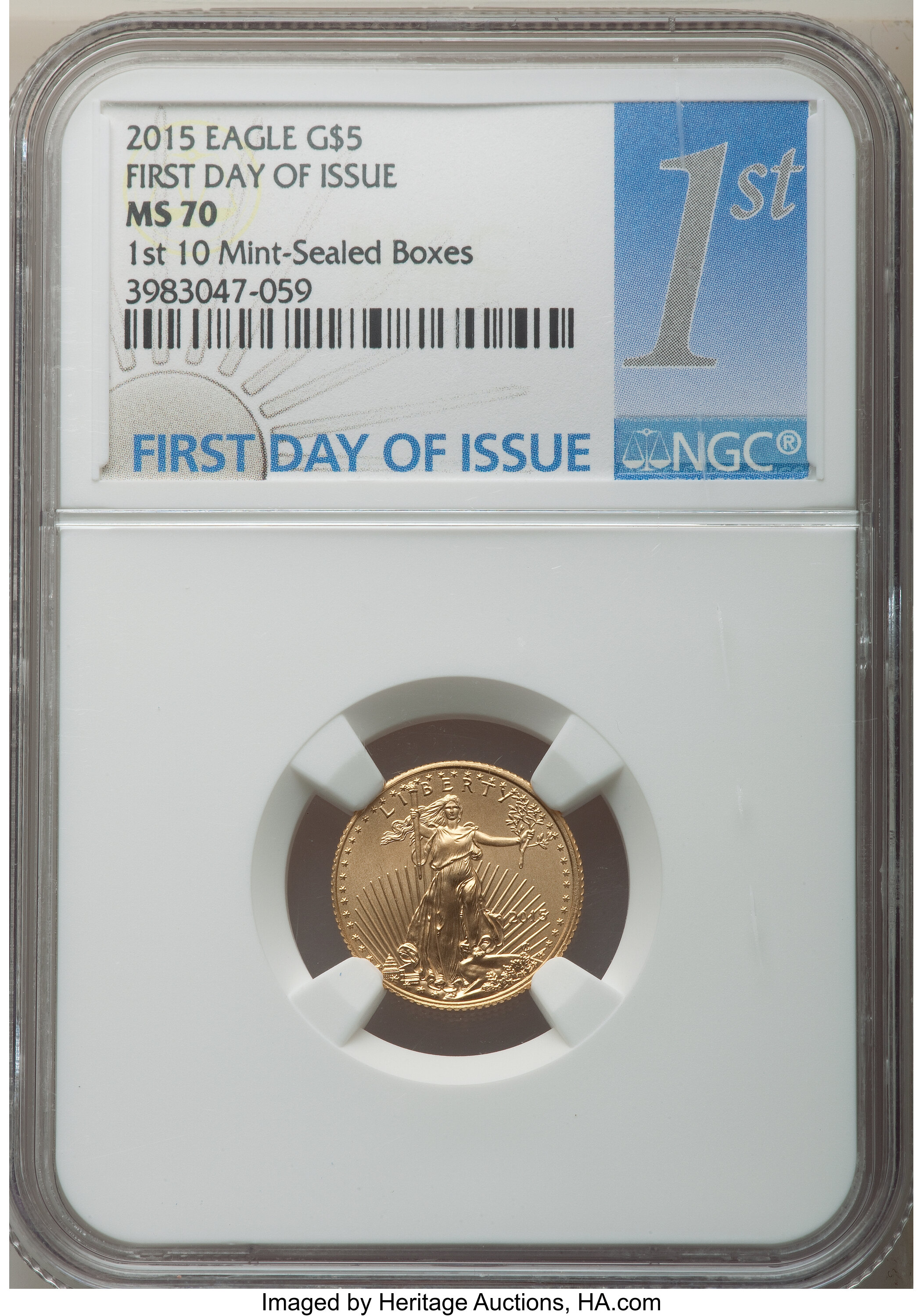 2015 $10  Gold Eagle MS thumbnail 14