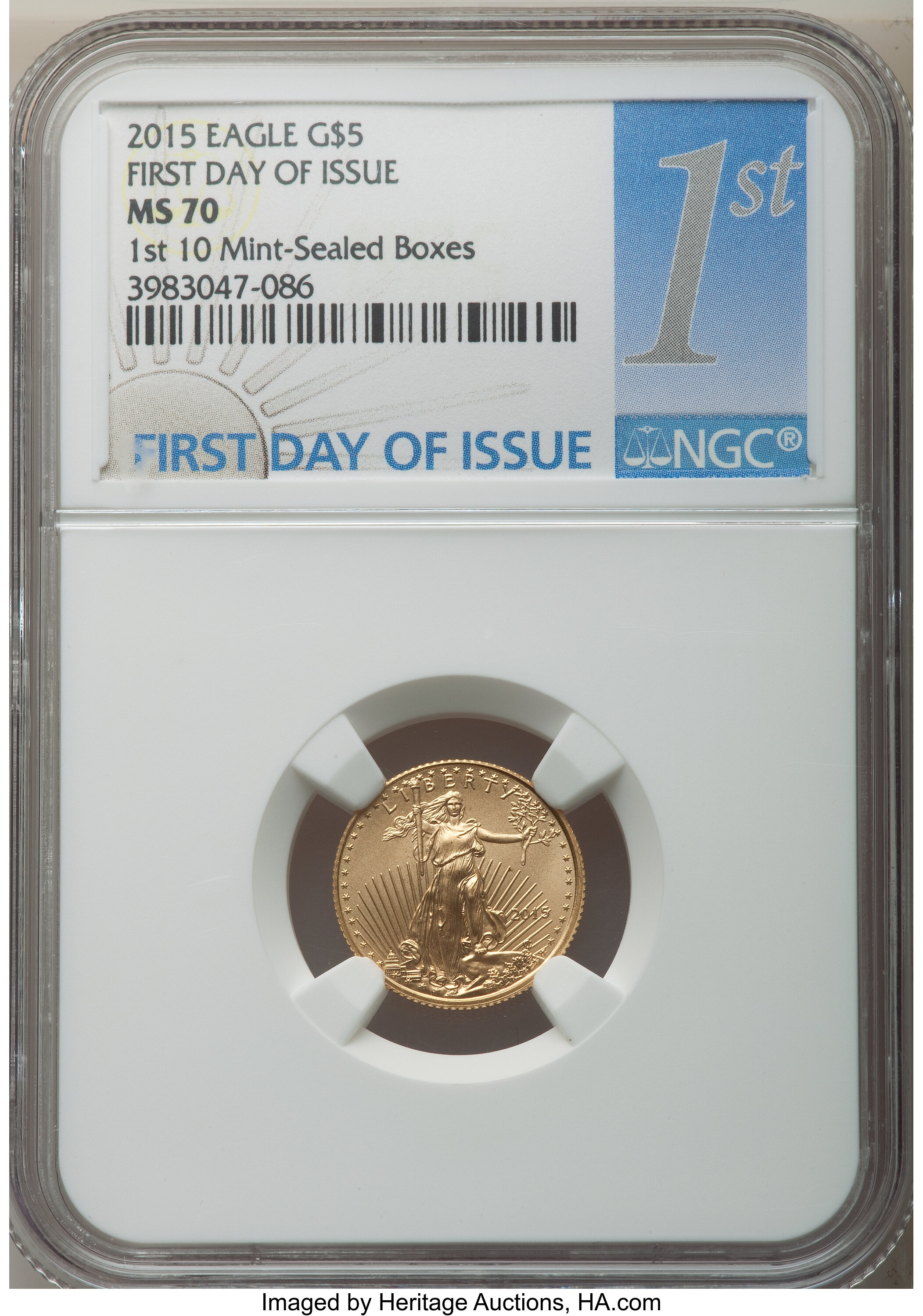 2015 $10  Gold Eagle MS thumbnail 17