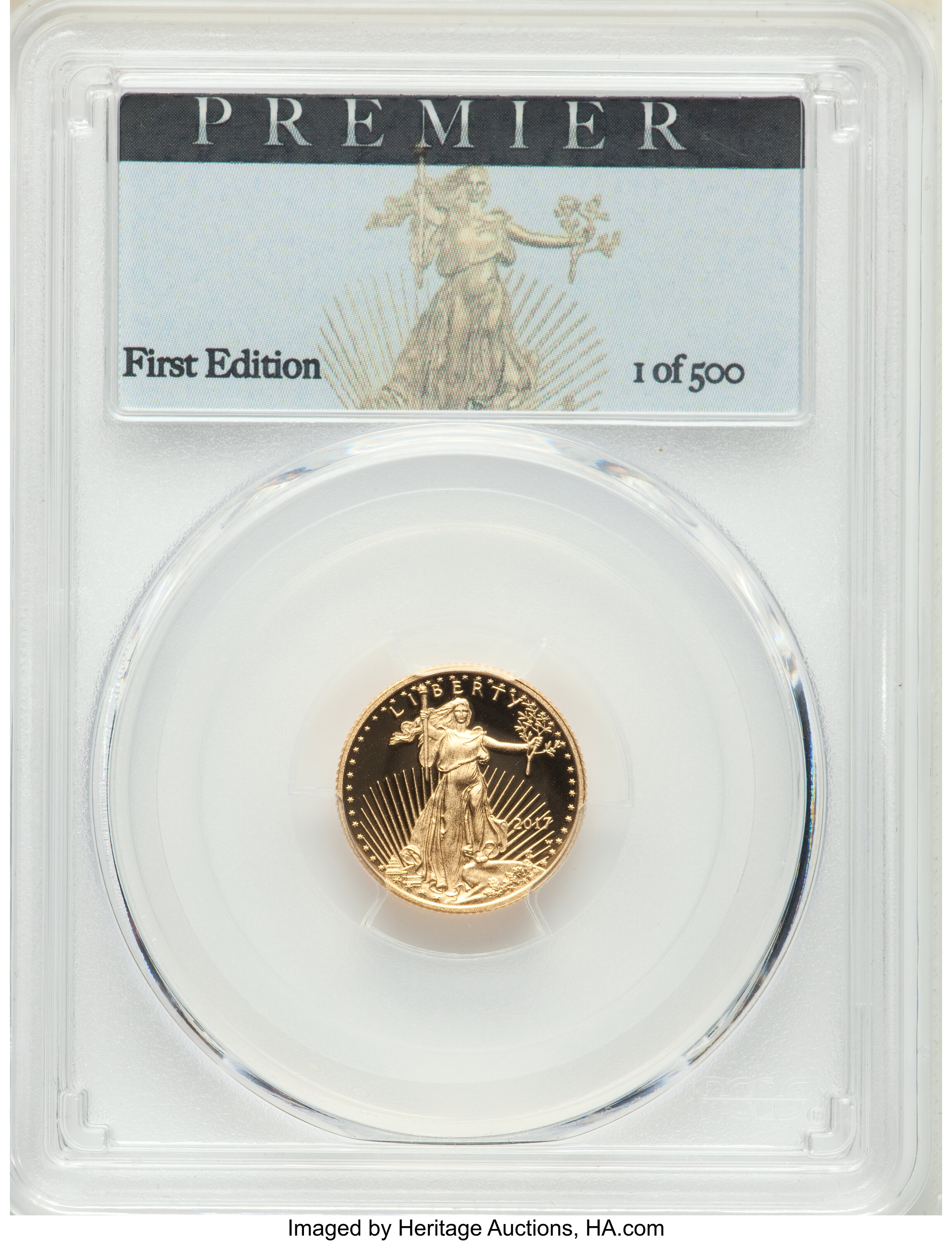2017-W $5  Gold Eagle PR DCAM thumbnail 11