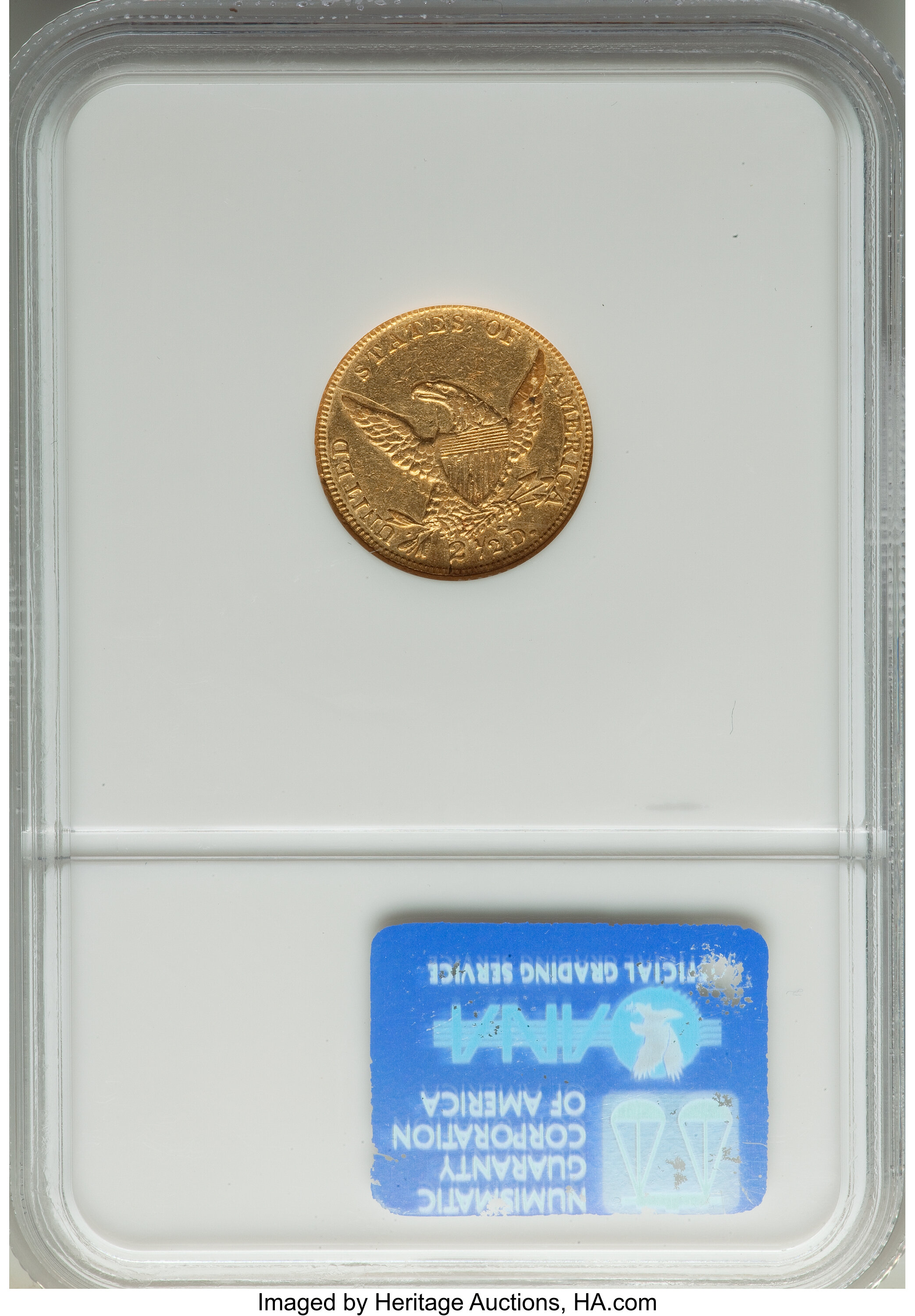 1839/8-C $2 1/2 Recut Date, HM-1 VF20 thumbnail 4