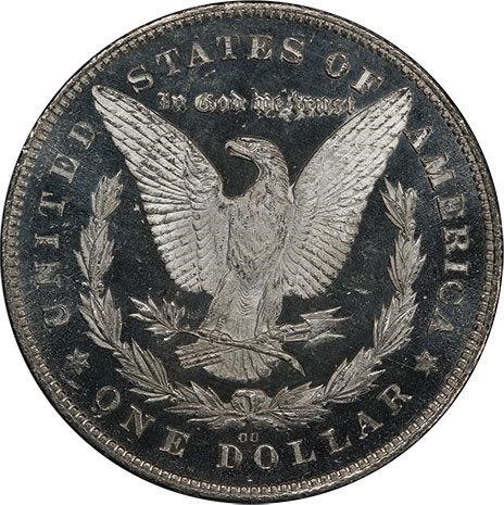 1880/79-CC $1  Reverse of 1878, VAM-4 MS DMPL MS63 DMPL thumbnail 5
