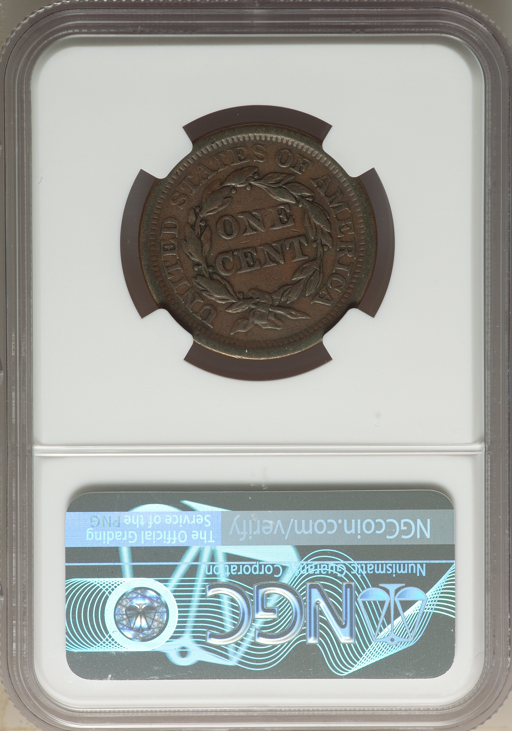 1855 1c Knob on Ear MS BN G4 BN thumbnail 7