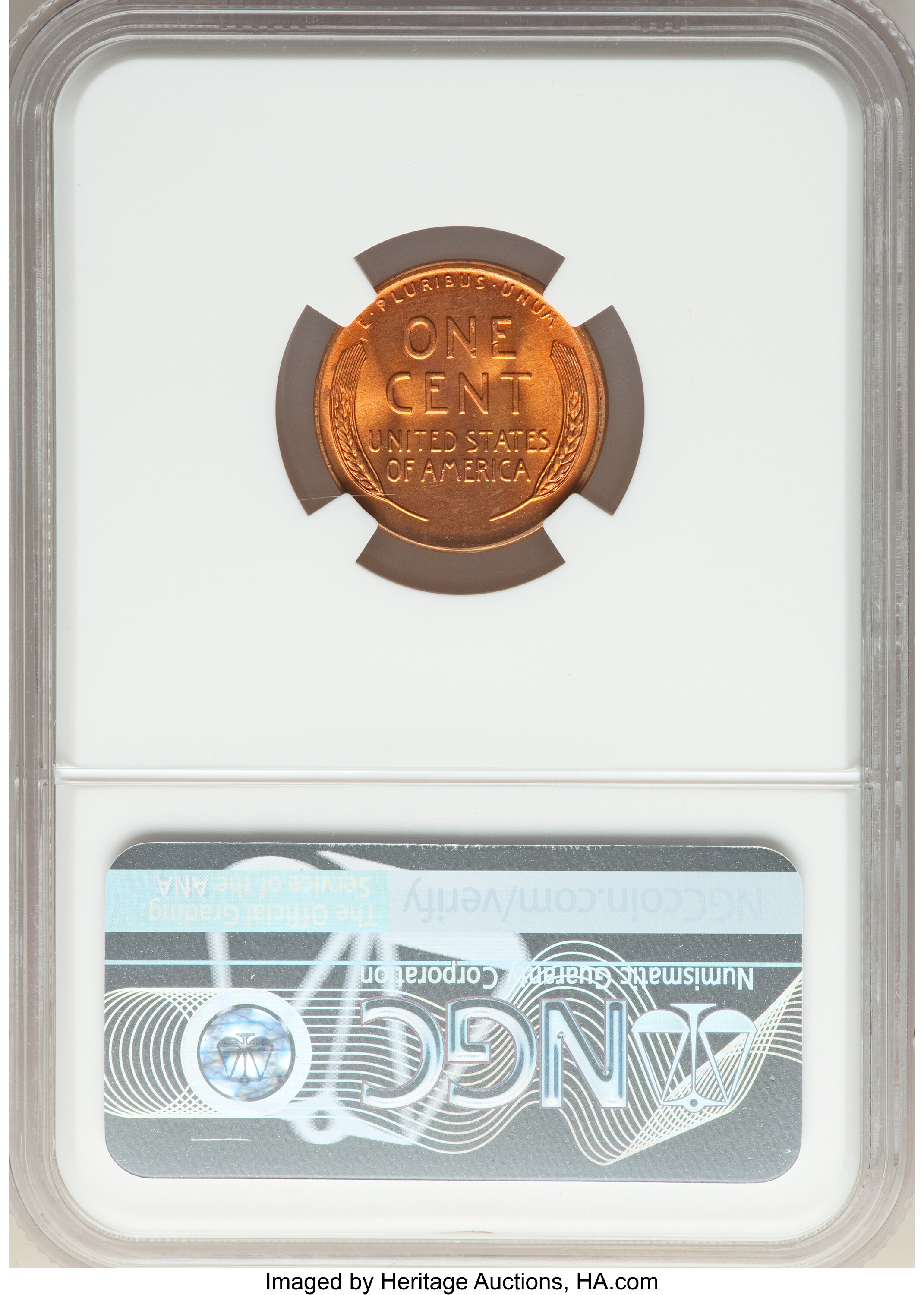 1956-D/D 1c Repunched Mintmark, FS-508 MS RD MS66 RD thumbnail 9