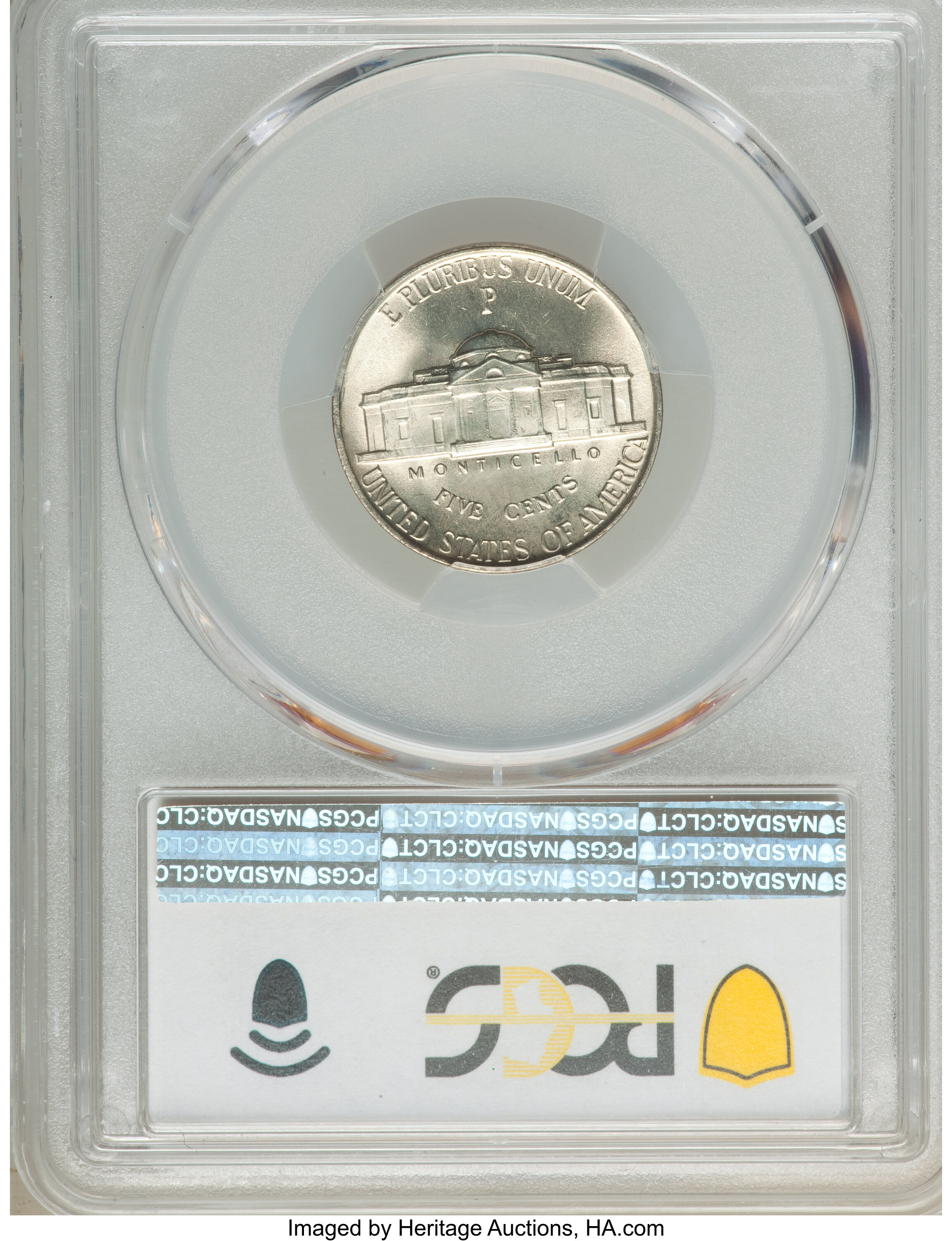 1943-P 5c Silver, DDO, "Doubled Eye", FS-106 MS63 thumbnail 24