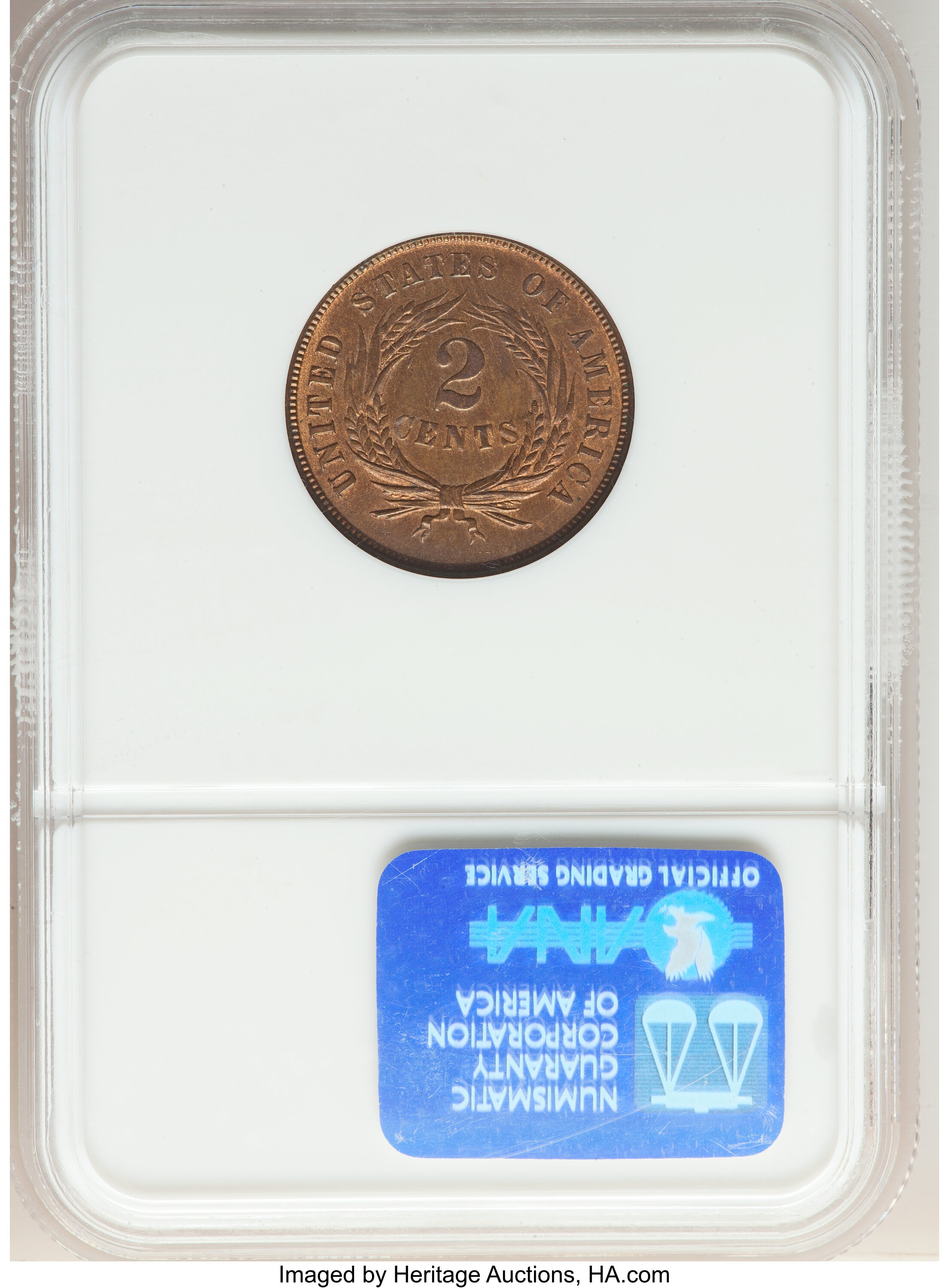 1865 2c Fancy 5 MS RB MS62 RB thumbnail 15
