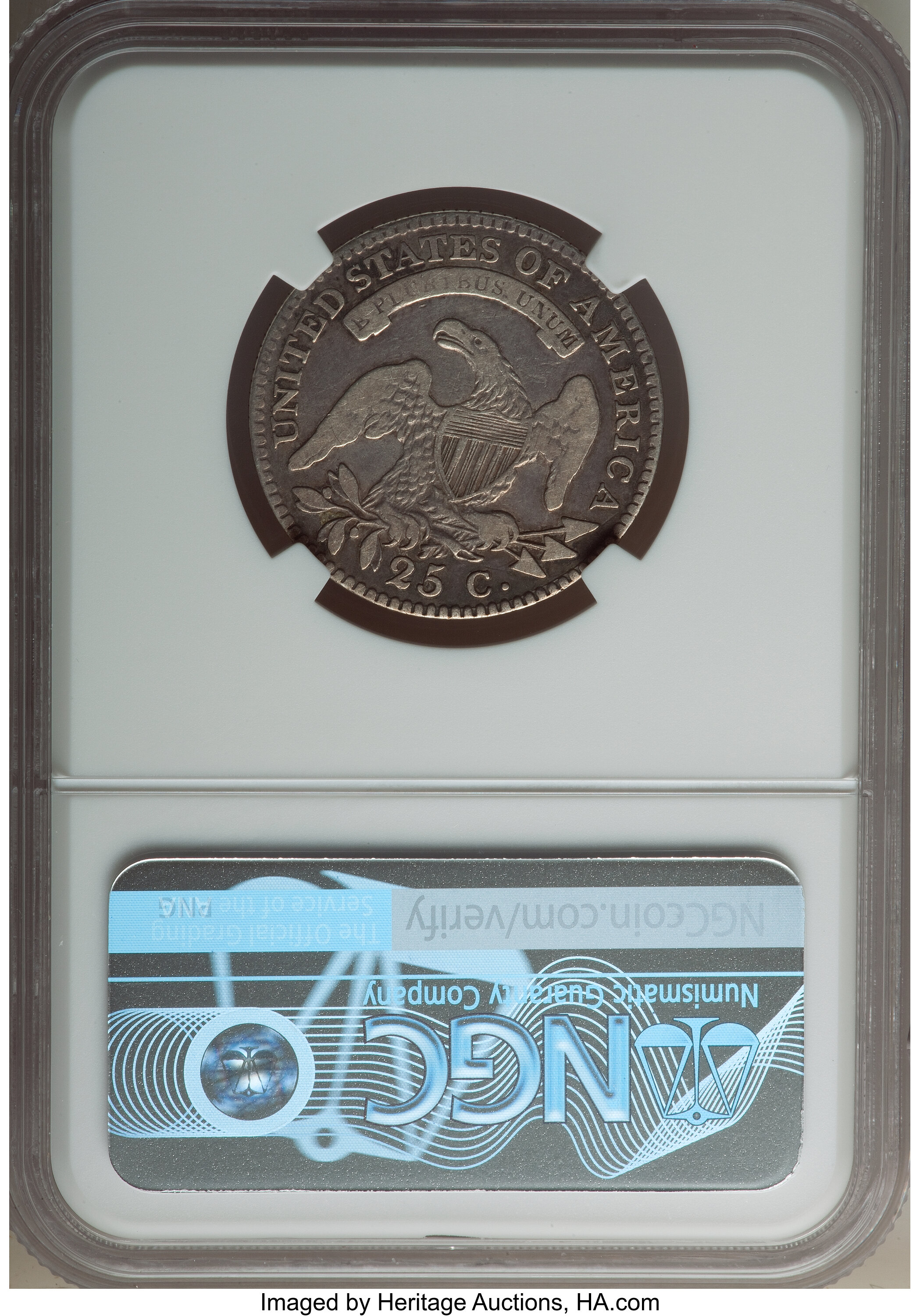 1815 25c B-1 VG10 thumbnail 2