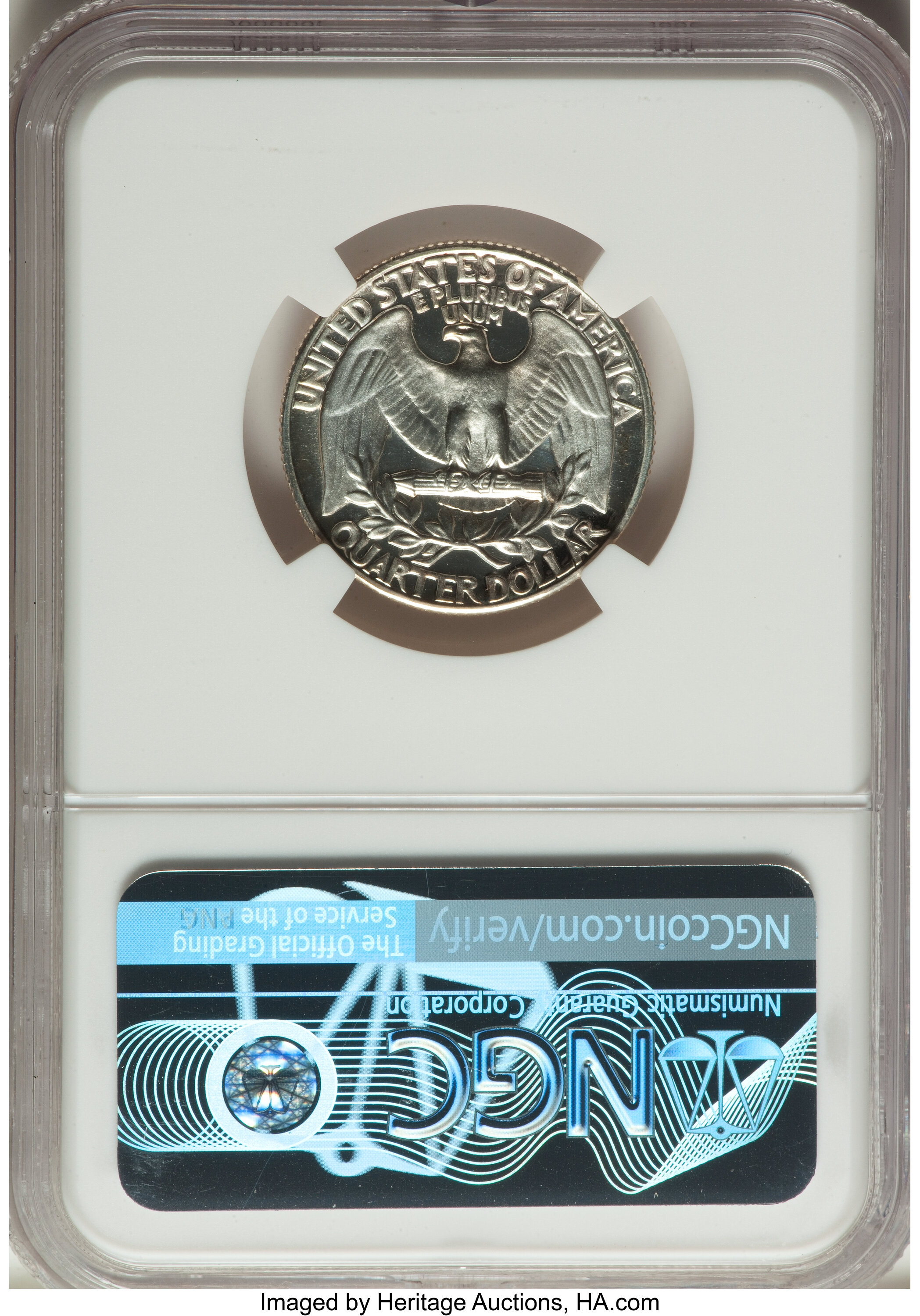 1953 25c Doubled Die Obverse, FS-101 PR CAM PR66 CAM thumbnail 3