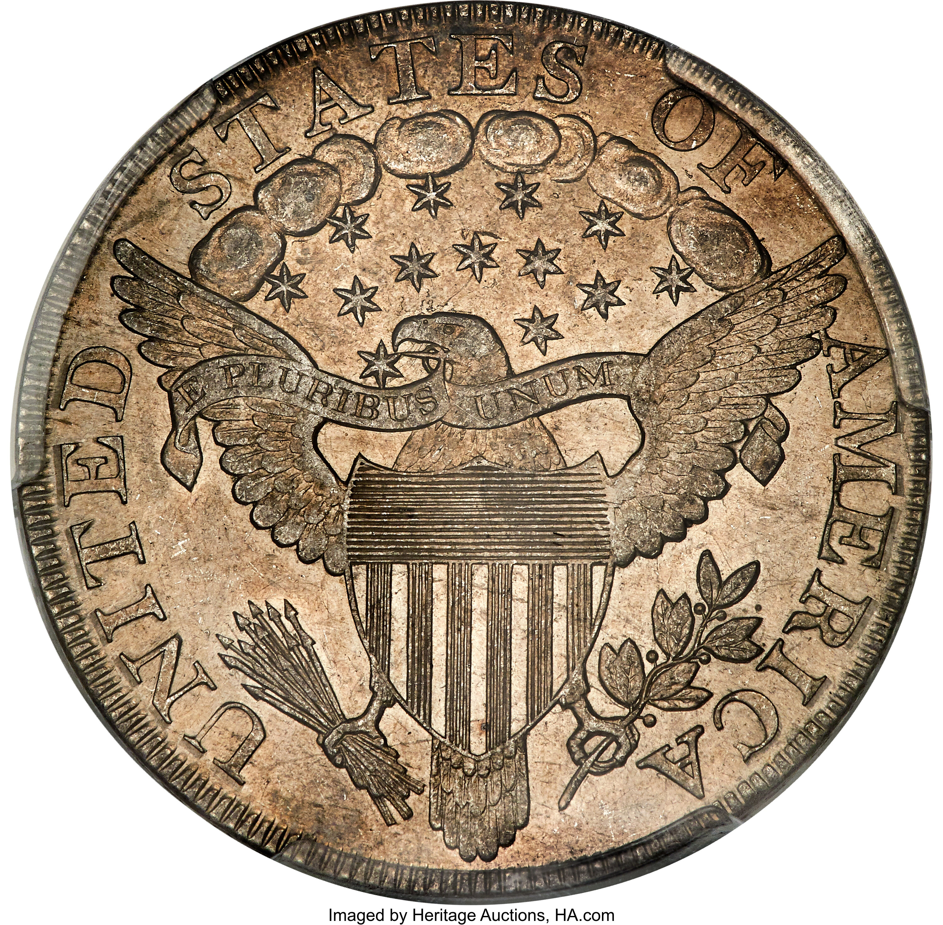 1800 $1  Dotted Date, B-14, BB-194 MS64 thumbnail 6